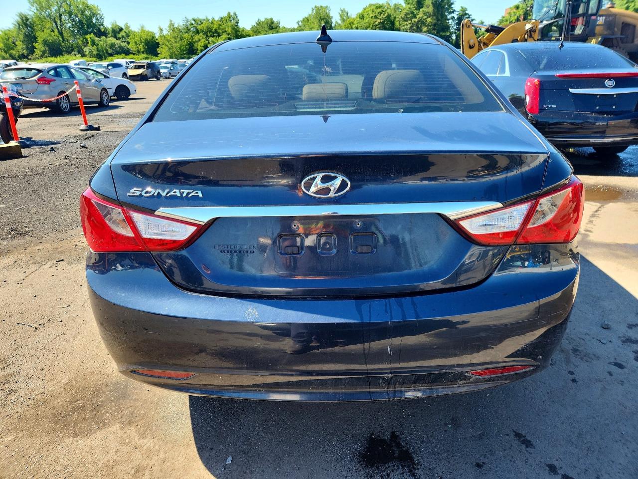2011 Hyundai Sonata Gls Black vin: 5NPEB4AC8BH010085