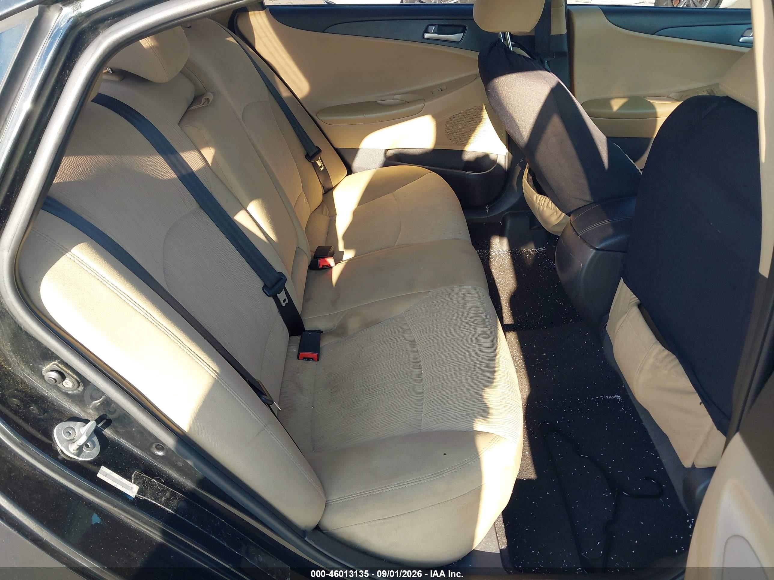 2011 Hyundai Sonata Gls Черный vin: 5NPEB4AC8BH011687