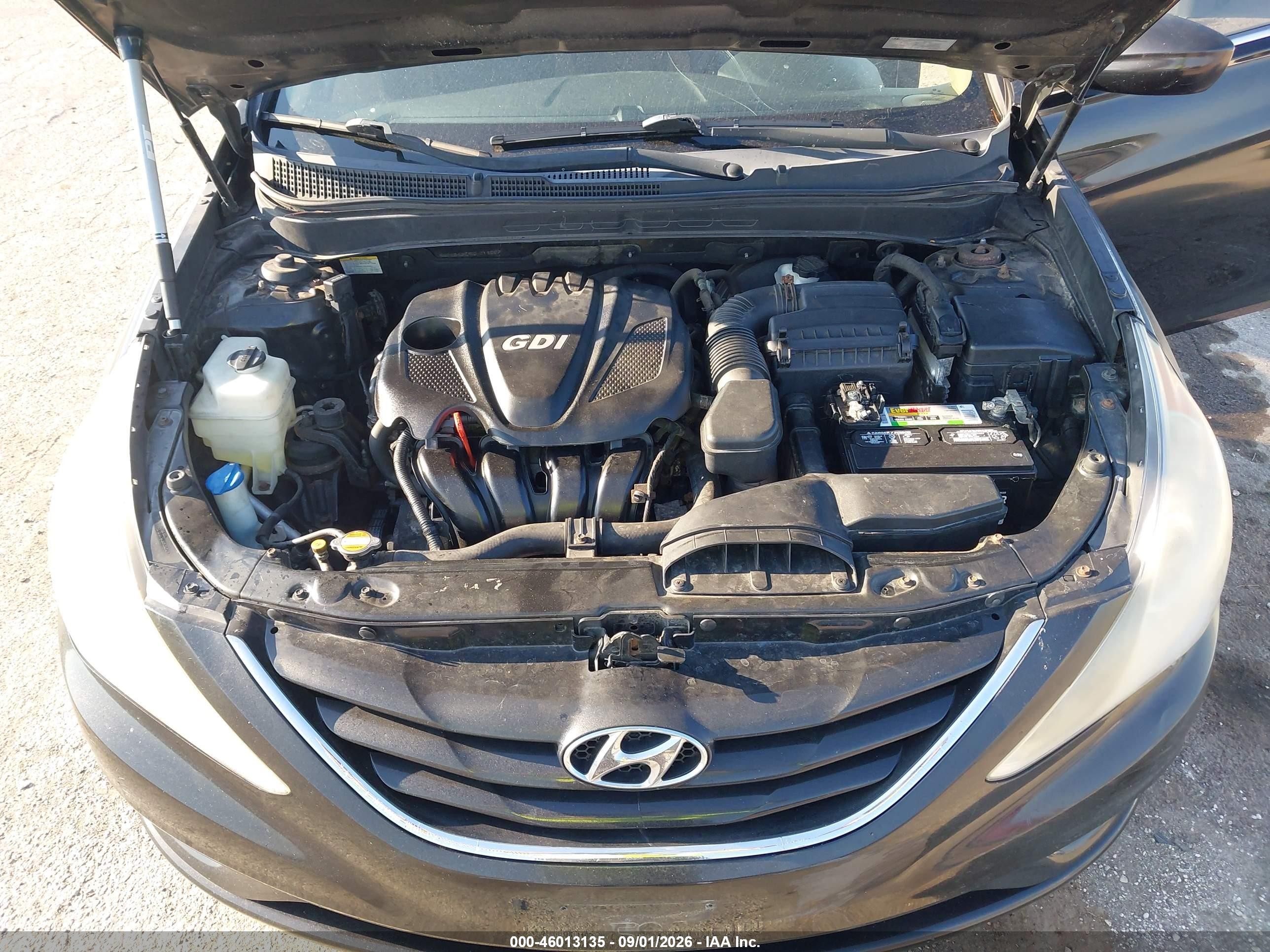 2011 Hyundai Sonata Gls Черный vin: 5NPEB4AC8BH011687