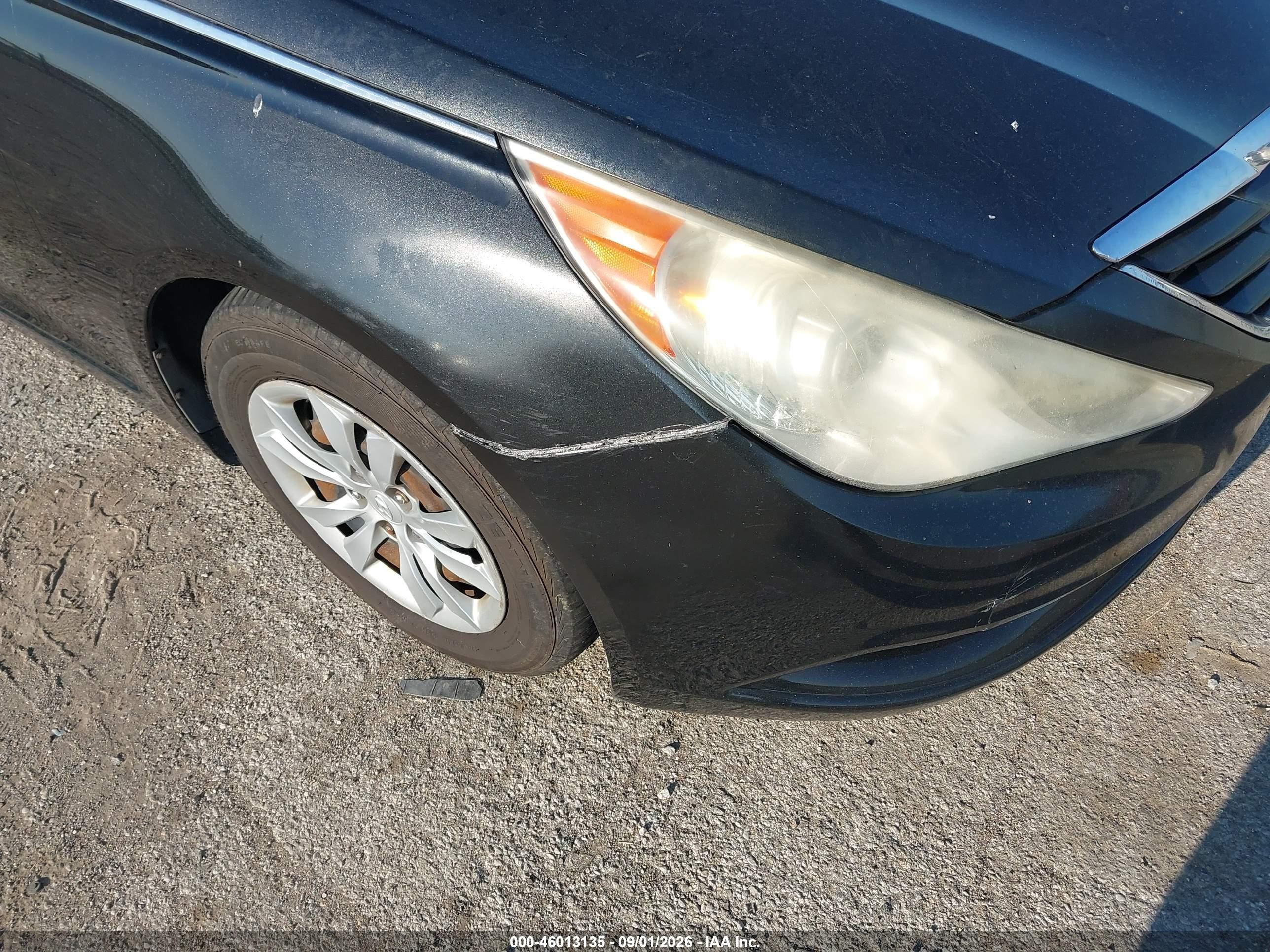 2011 Hyundai Sonata Gls Черный vin: 5NPEB4AC8BH011687