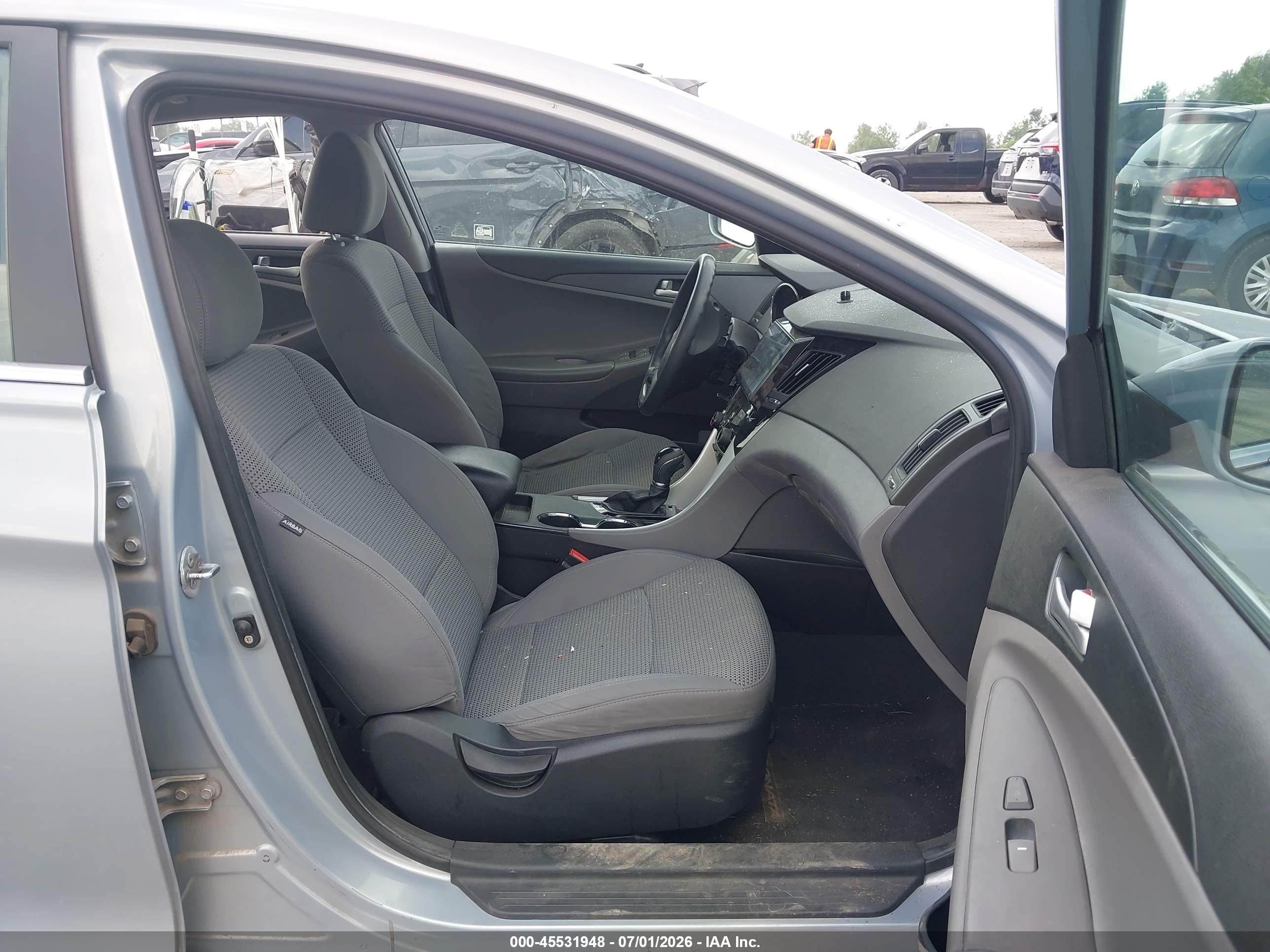 2011 Hyundai Sonata Gls Blue vin: 5NPEB4AC8BH017716