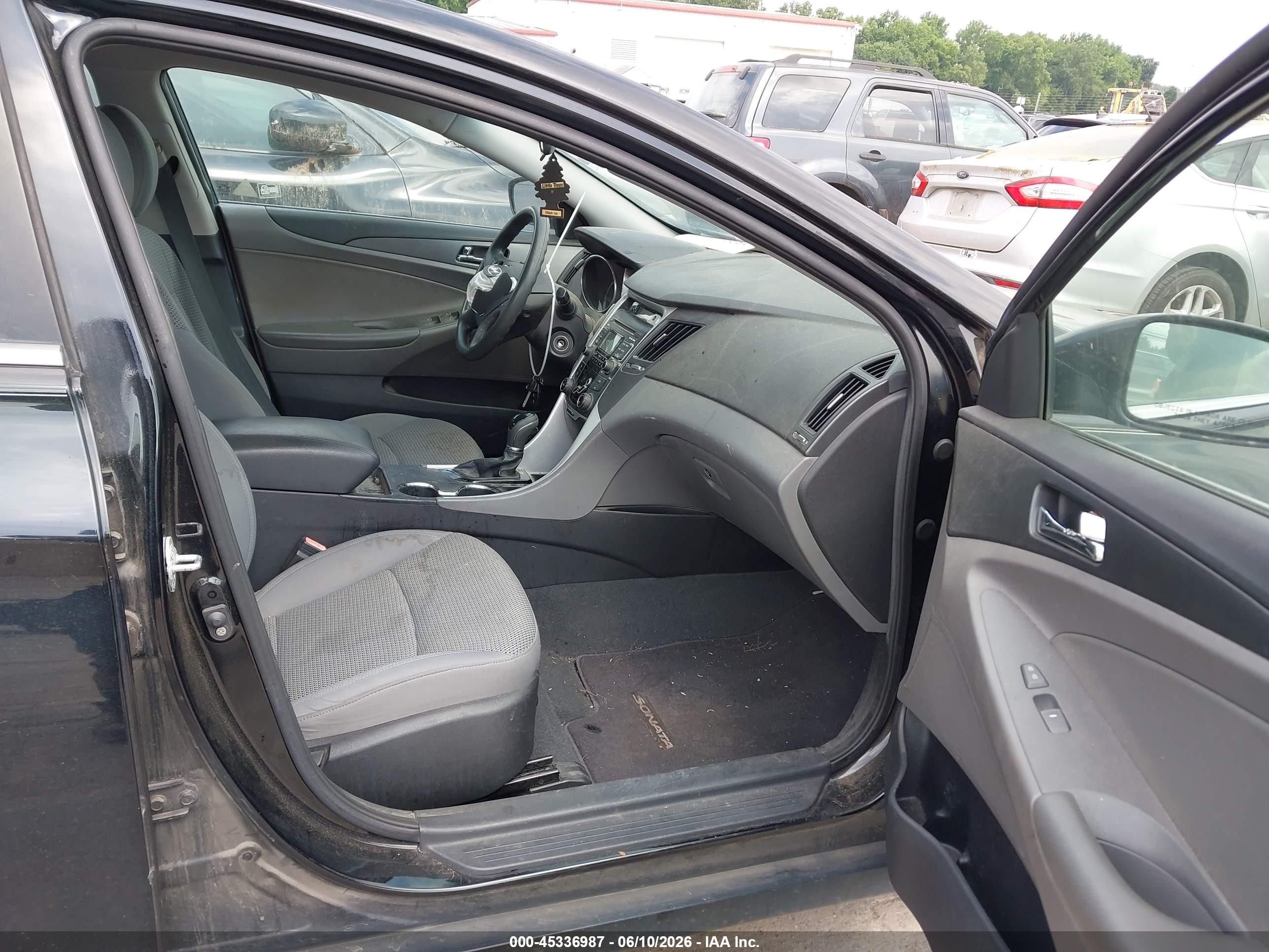 2011 Hyundai Sonata Gls Black vin: 5NPEB4AC8BH017778