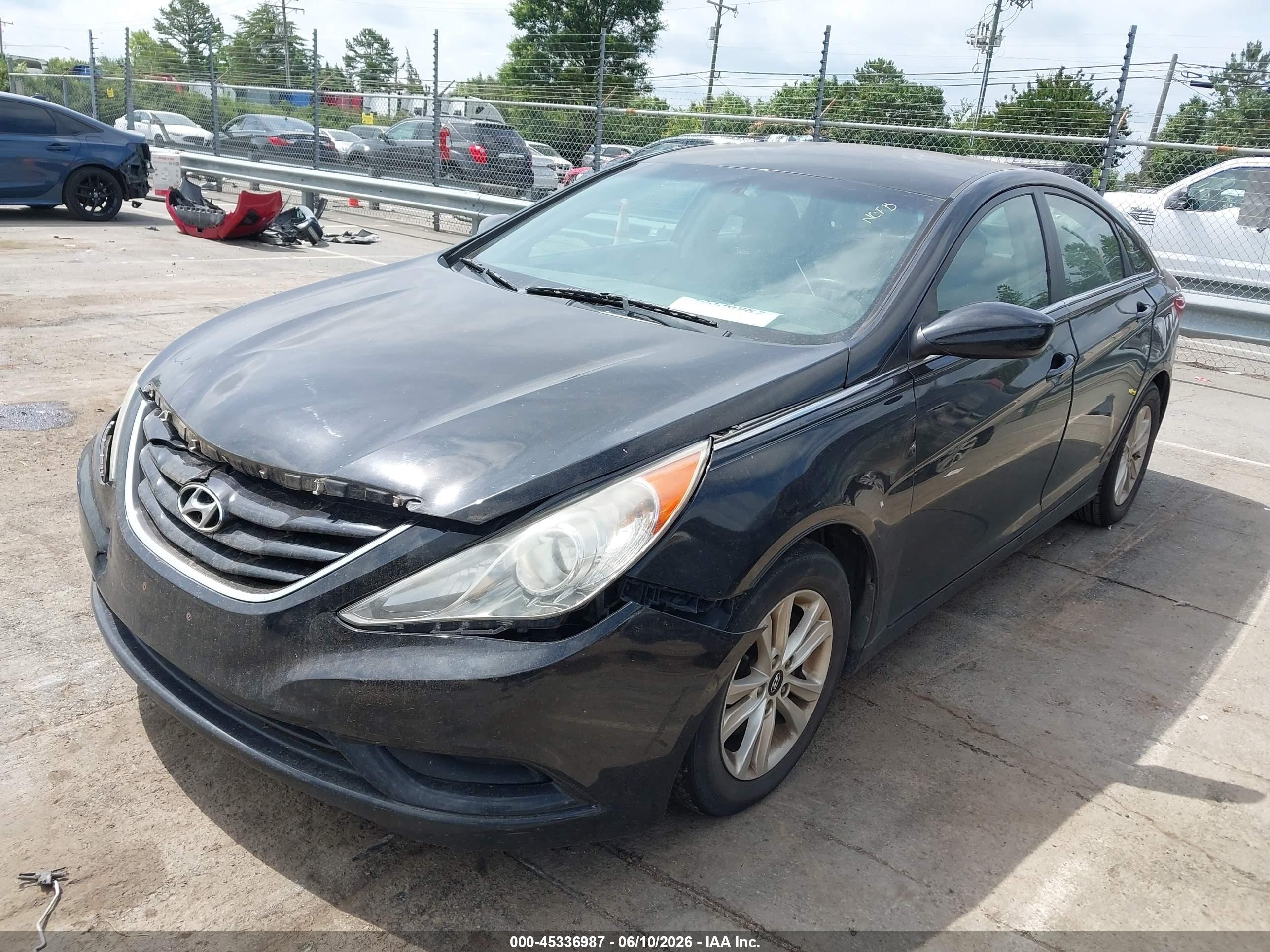 2011 Hyundai Sonata Gls Black vin: 5NPEB4AC8BH017778
