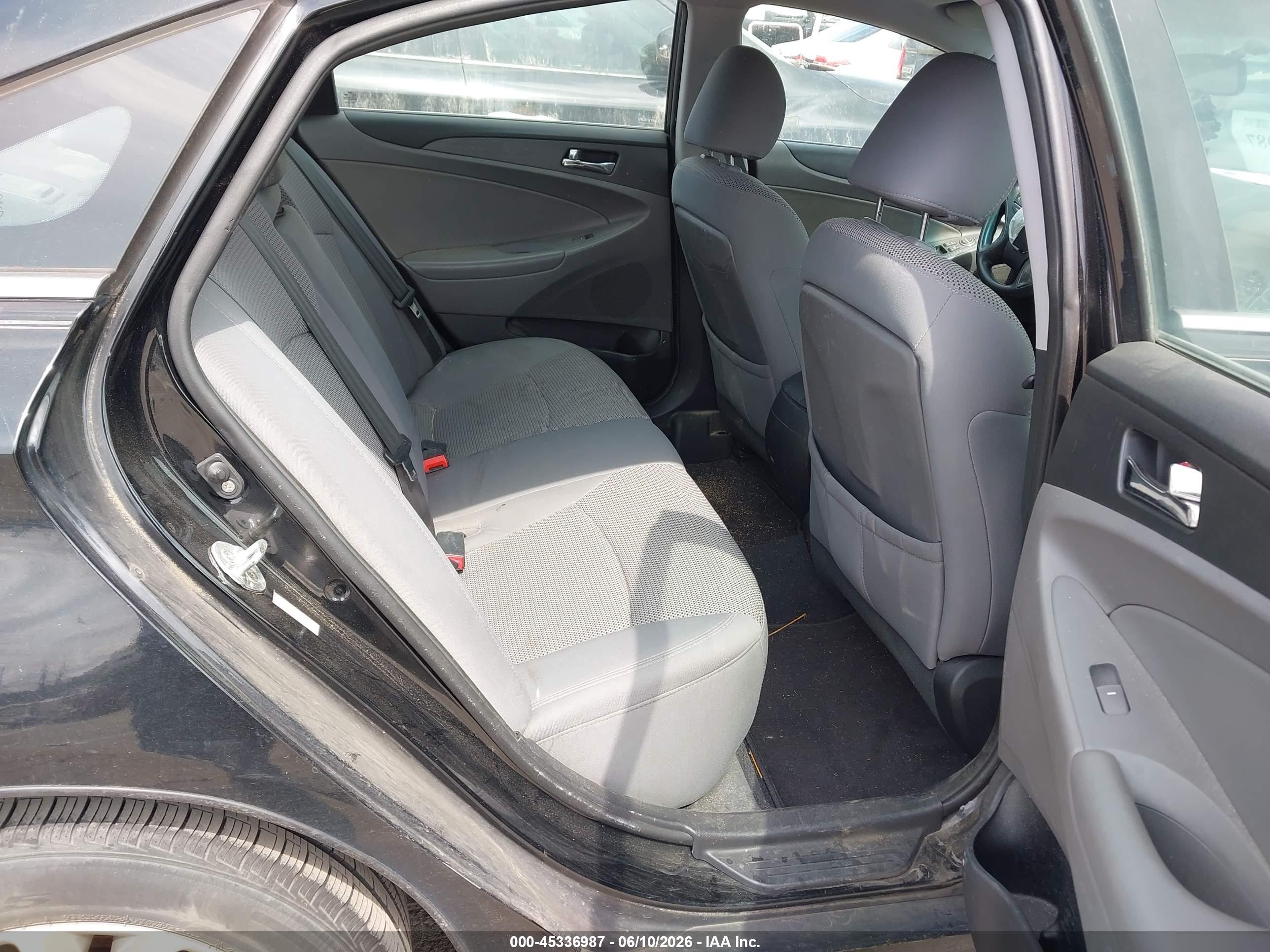2011 Hyundai Sonata Gls Black vin: 5NPEB4AC8BH017778