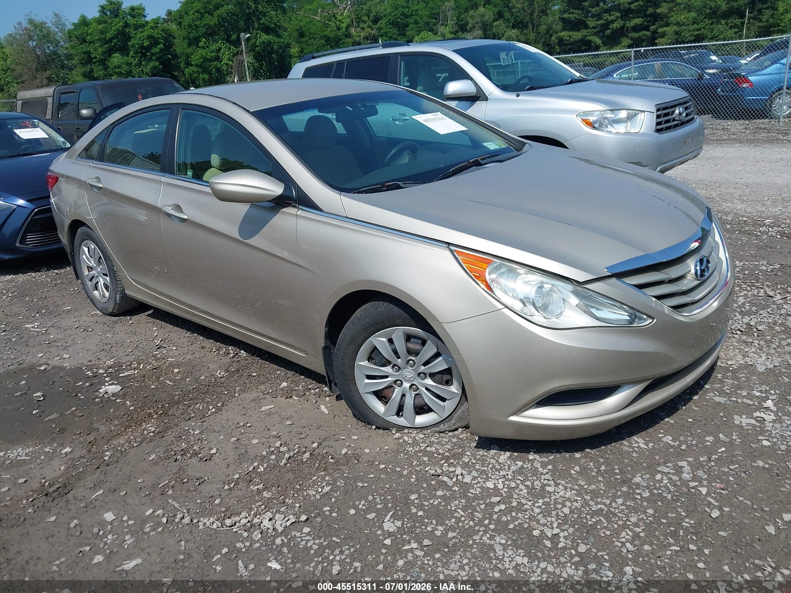 2011 Hyundai Sonata Gls Gold vin: 5NPEB4AC8BH021023