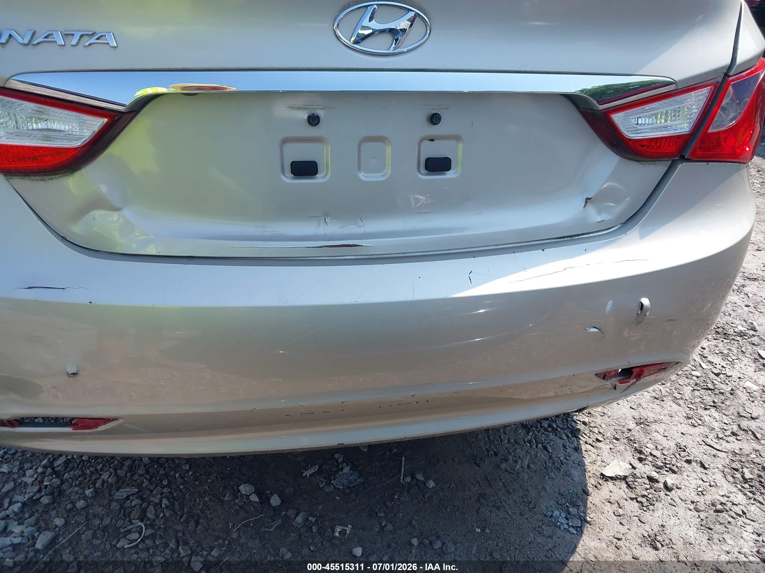 2011 Hyundai Sonata Gls Золотой vin: 5NPEB4AC8BH021023