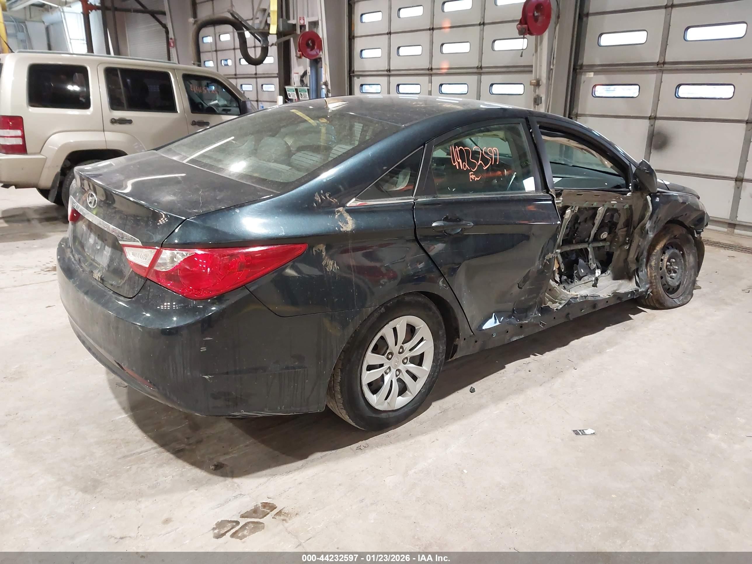 2011 Hyundai Sonata Gls Dark Blue vin: 5NPEB4AC8BH029252