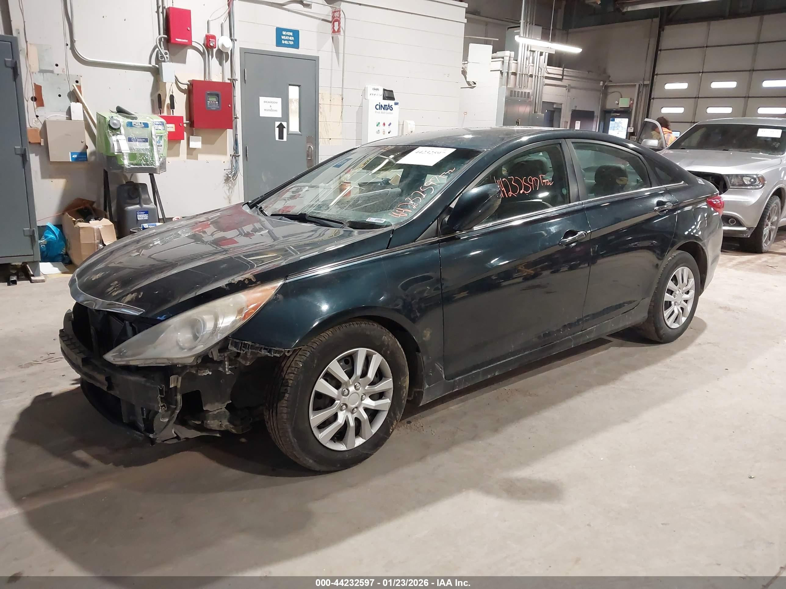 2011 Hyundai Sonata Gls Dark Blue vin: 5NPEB4AC8BH029252