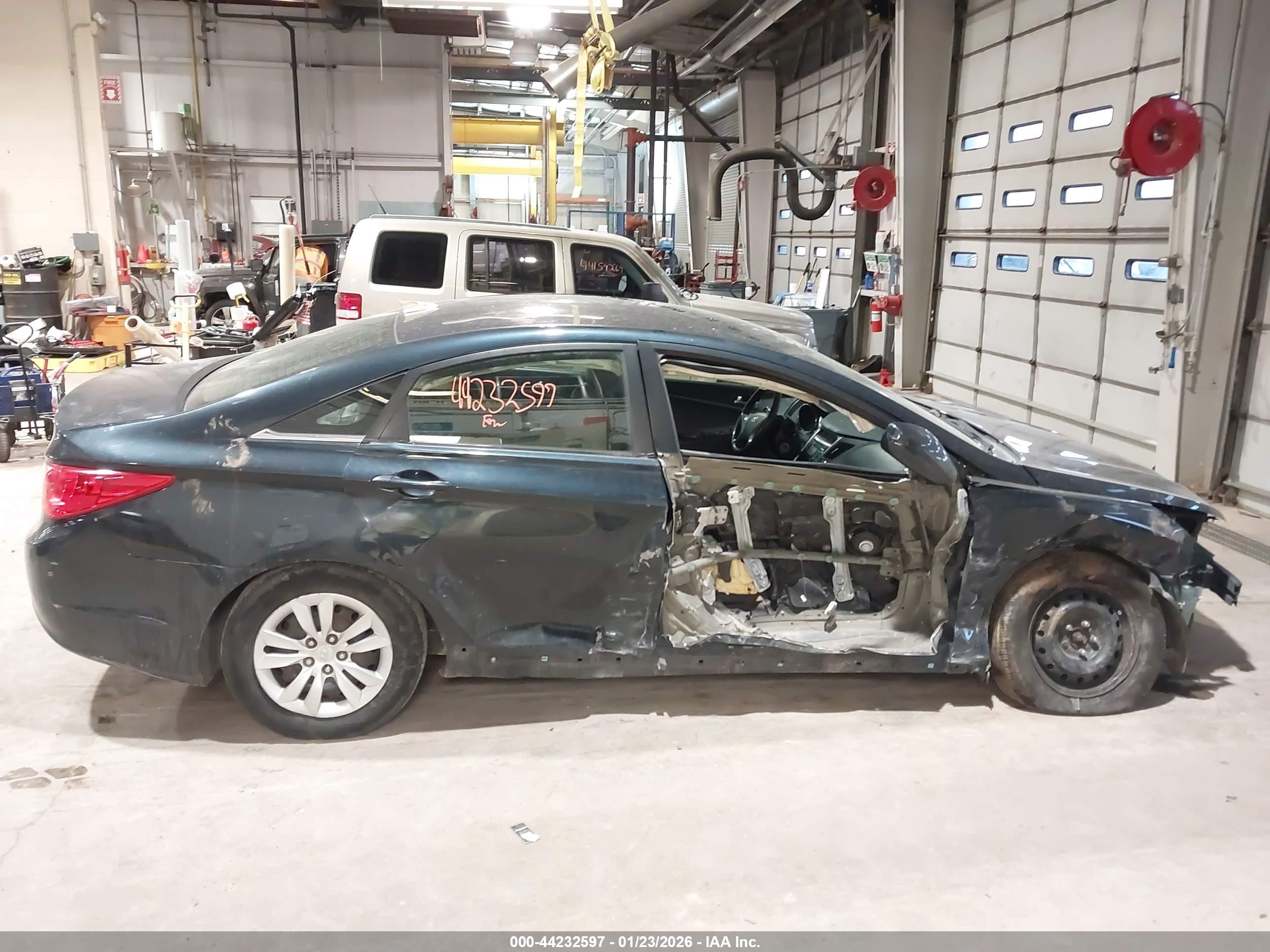 2011 Hyundai Sonata Gls Dark Blue vin: 5NPEB4AC8BH029252