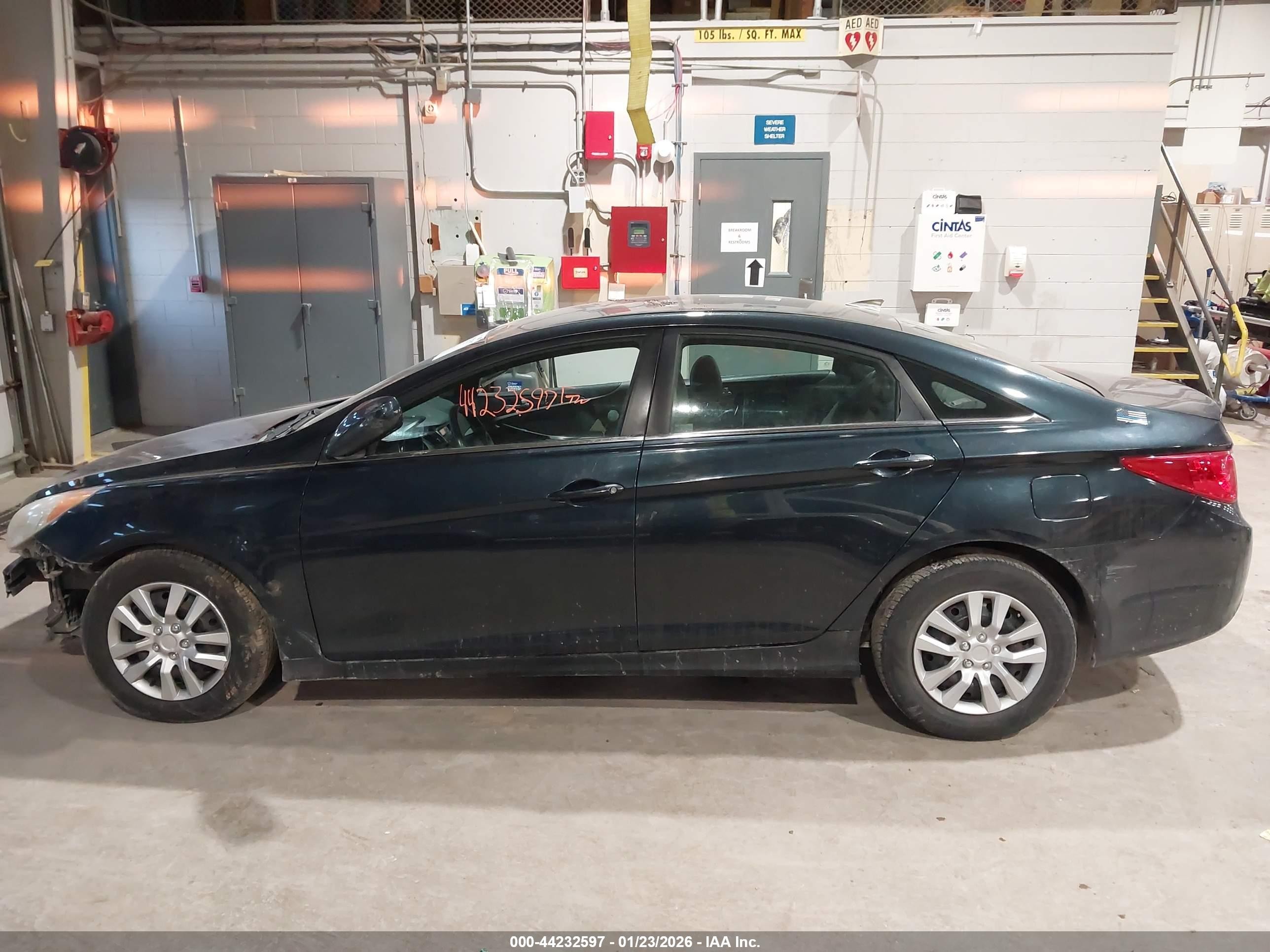 2011 Hyundai Sonata Gls Dark Blue vin: 5NPEB4AC8BH029252