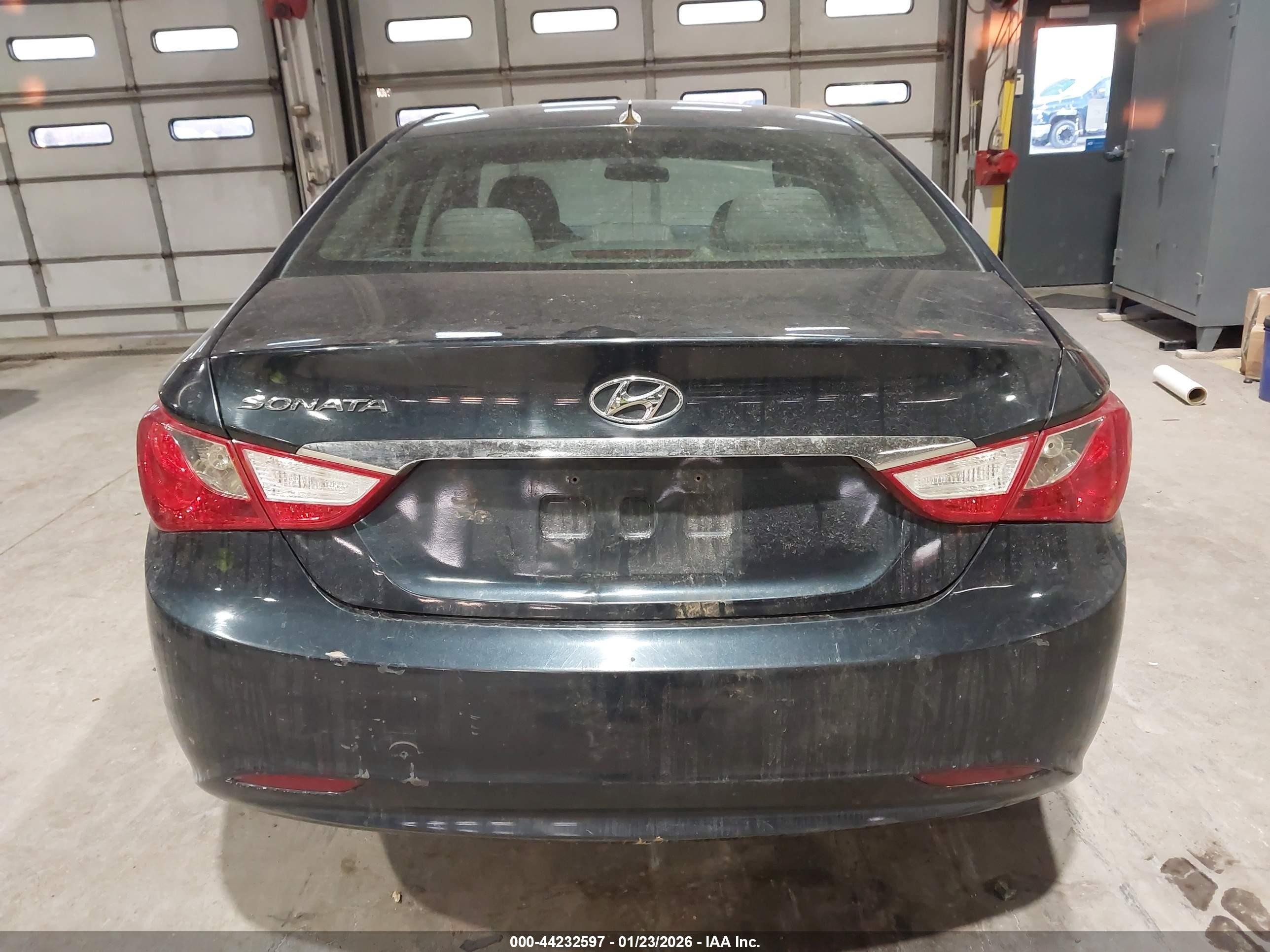 2011 Hyundai Sonata Gls Dark Blue vin: 5NPEB4AC8BH029252