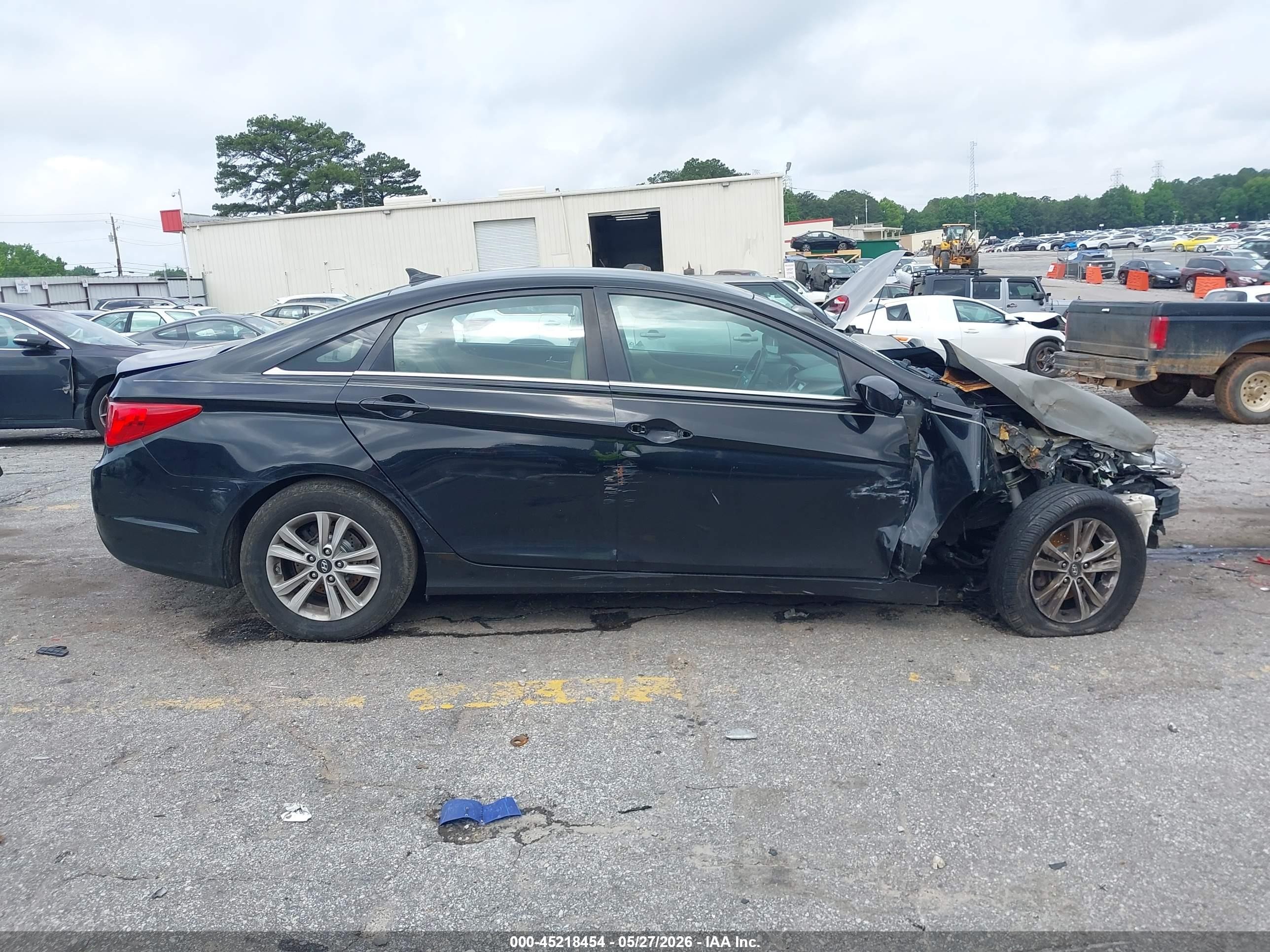 2011 Hyundai Sonata Gls Black vin: 5NPEB4AC8BH029767