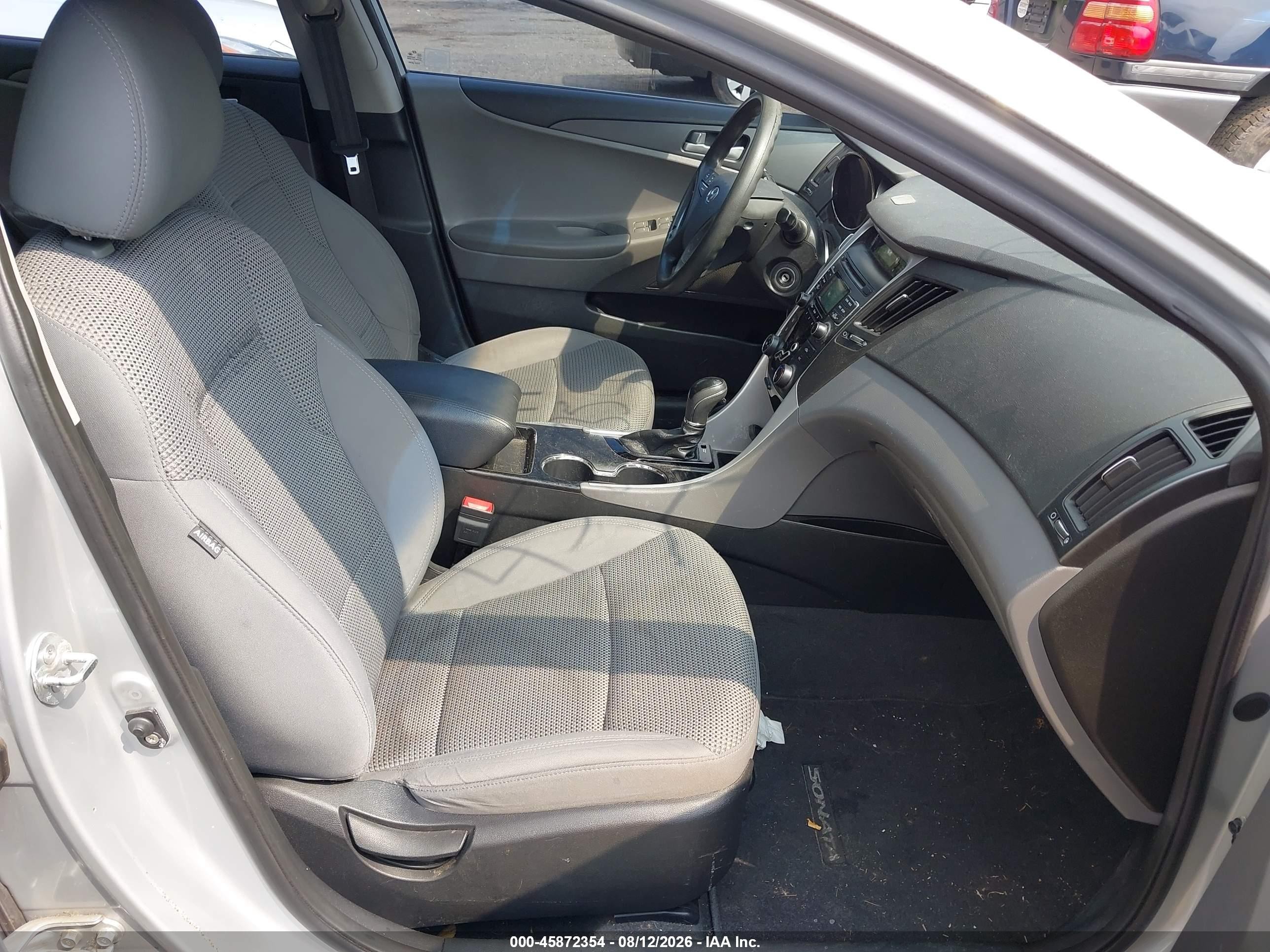 2011 Hyundai Sonata Gls Silver vin: 5NPEB4AC8BH037836