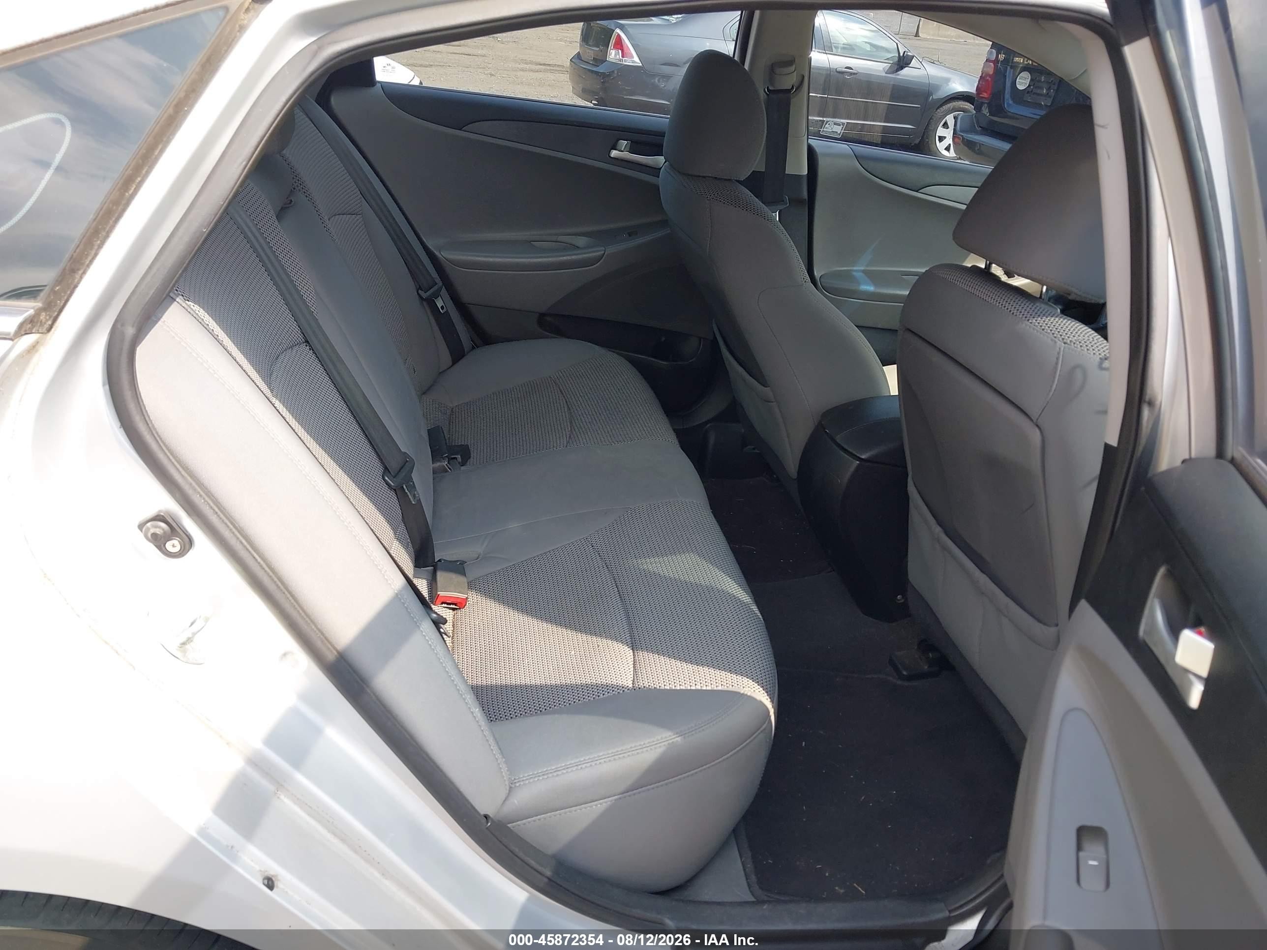2011 Hyundai Sonata Gls Silver vin: 5NPEB4AC8BH037836