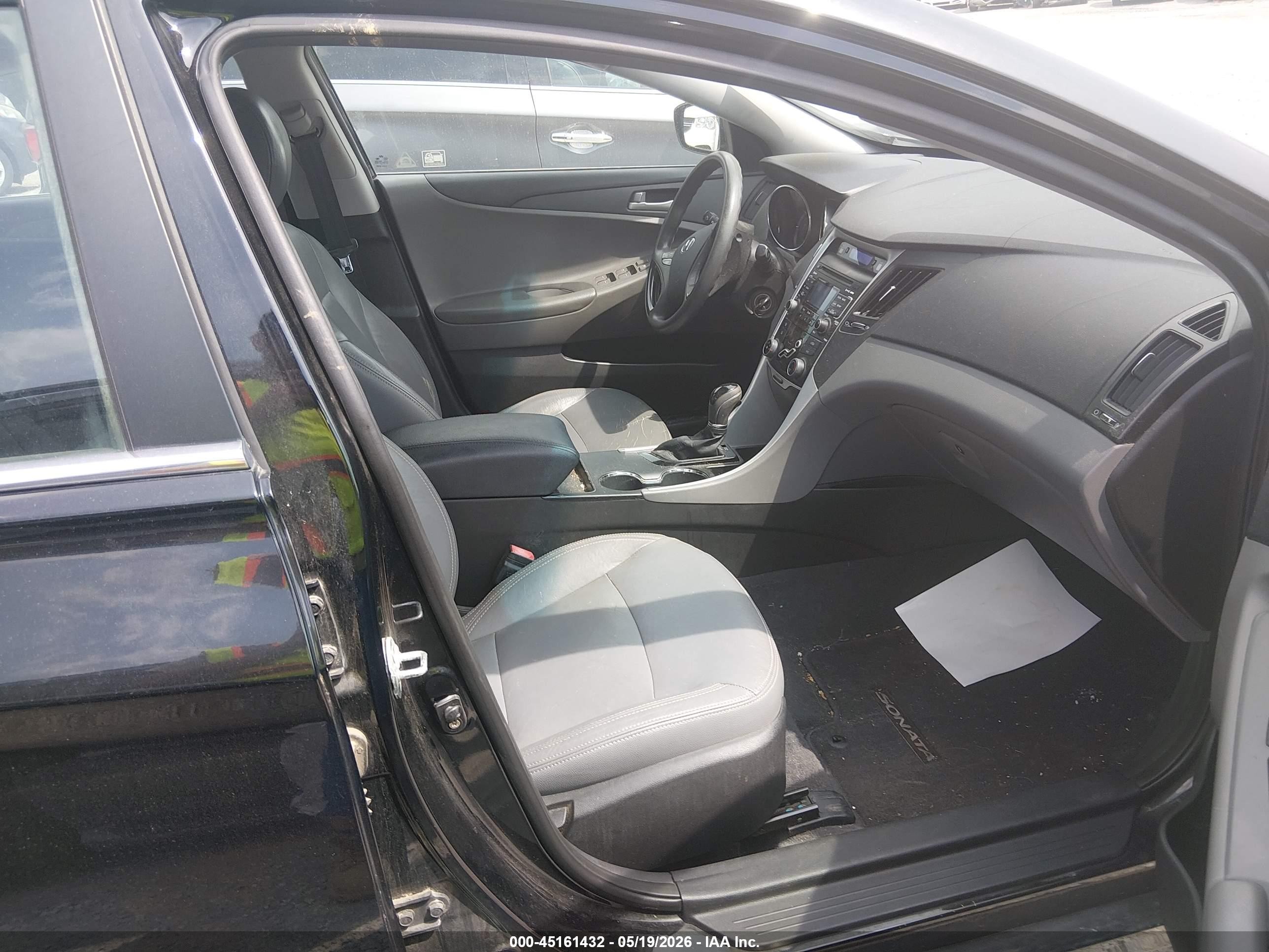 2011 Hyundai Sonata Gls Черный vin: 5NPEB4AC8BH043846