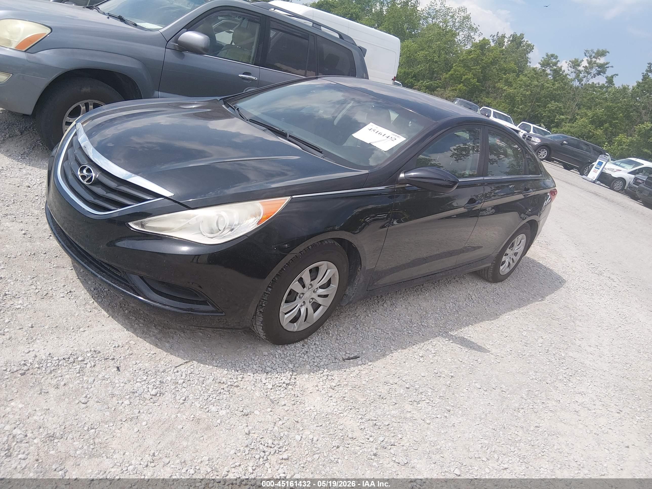 2011 Hyundai Sonata Gls Черный vin: 5NPEB4AC8BH043846