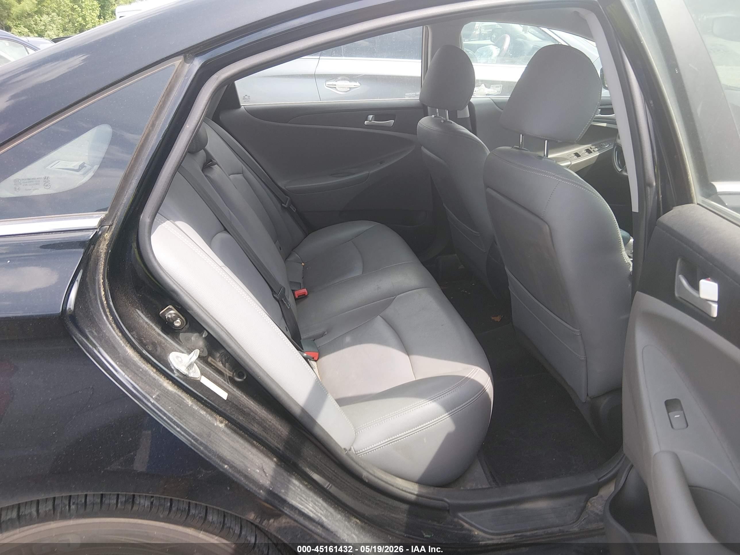 2011 Hyundai Sonata Gls Черный vin: 5NPEB4AC8BH043846