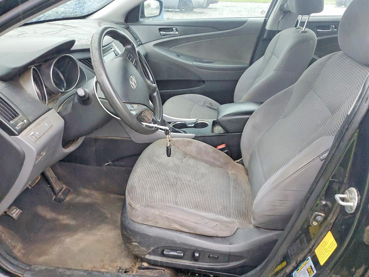 2011 Hyundai Sonata Gls Black vin: 5NPEB4AC8BH058251
