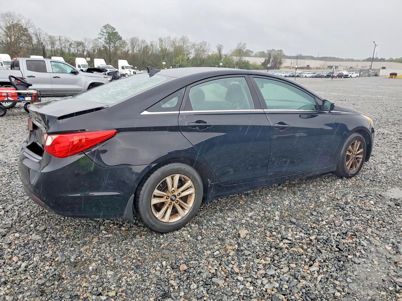 2011 Hyundai Sonata Gls Black vin: 5NPEB4AC8BH058251