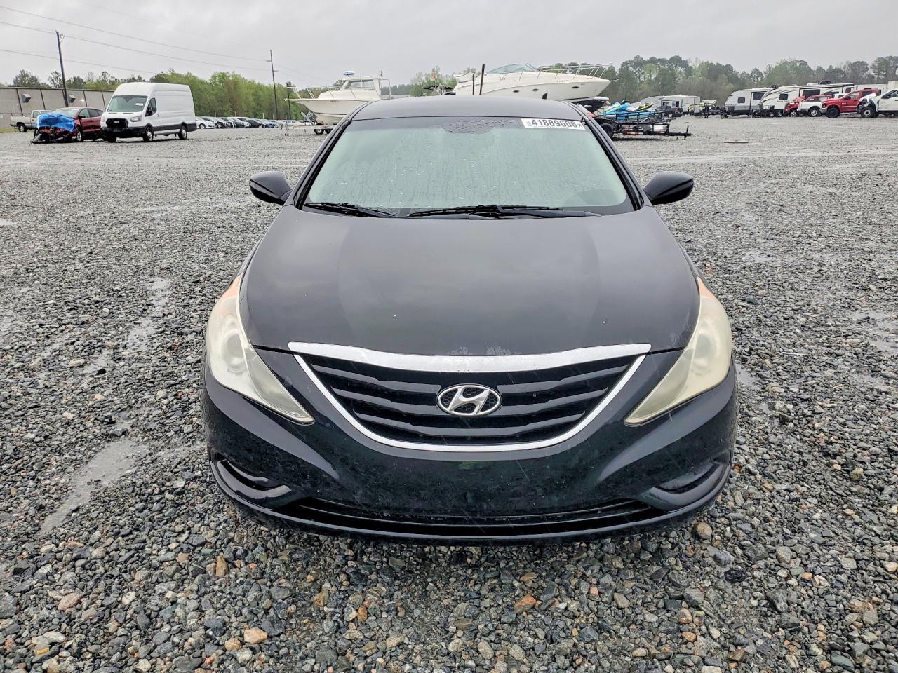 2011 Hyundai Sonata Gls Black vin: 5NPEB4AC8BH058251