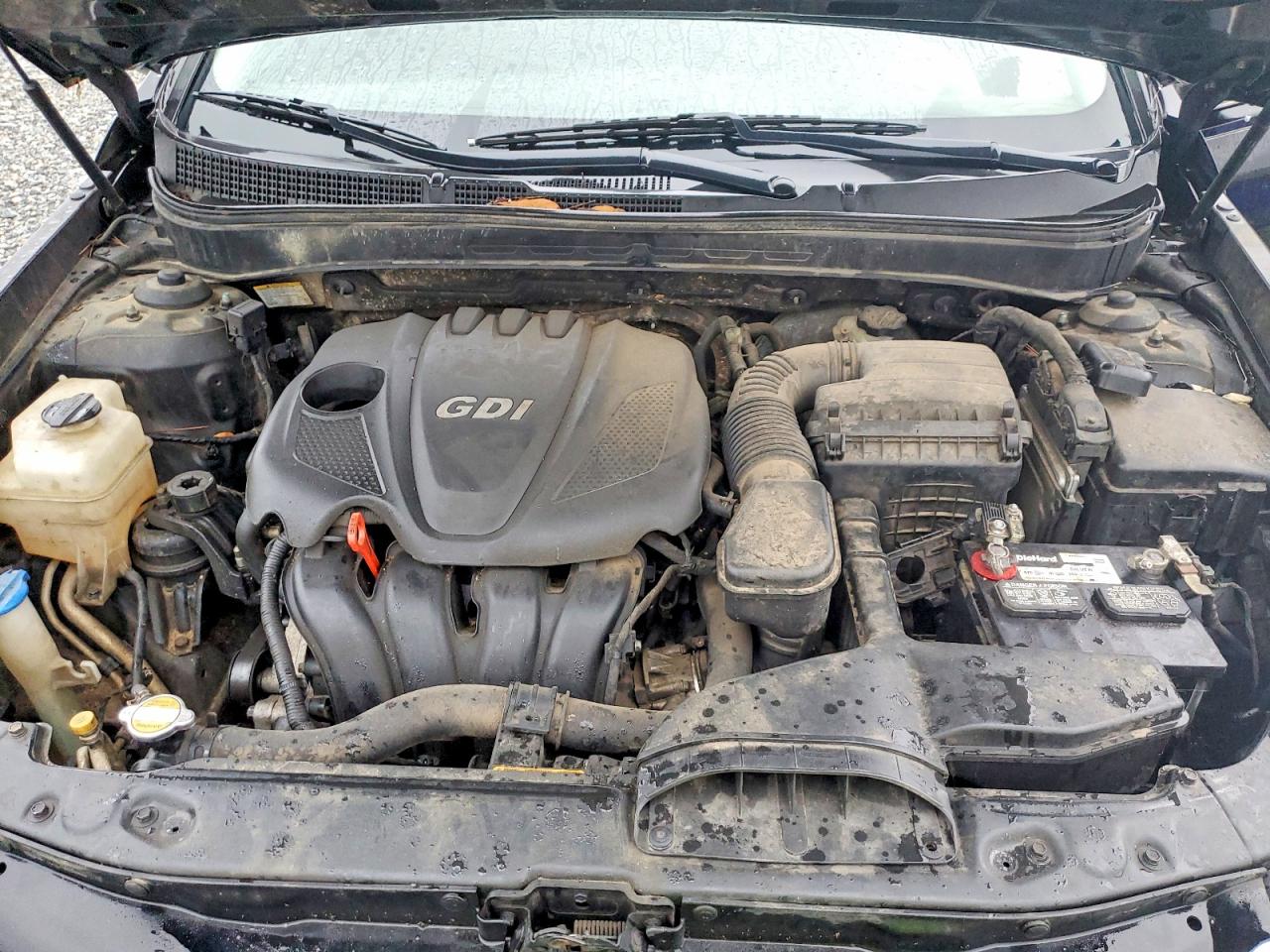 2011 Hyundai Sonata Gls Black vin: 5NPEB4AC8BH058251