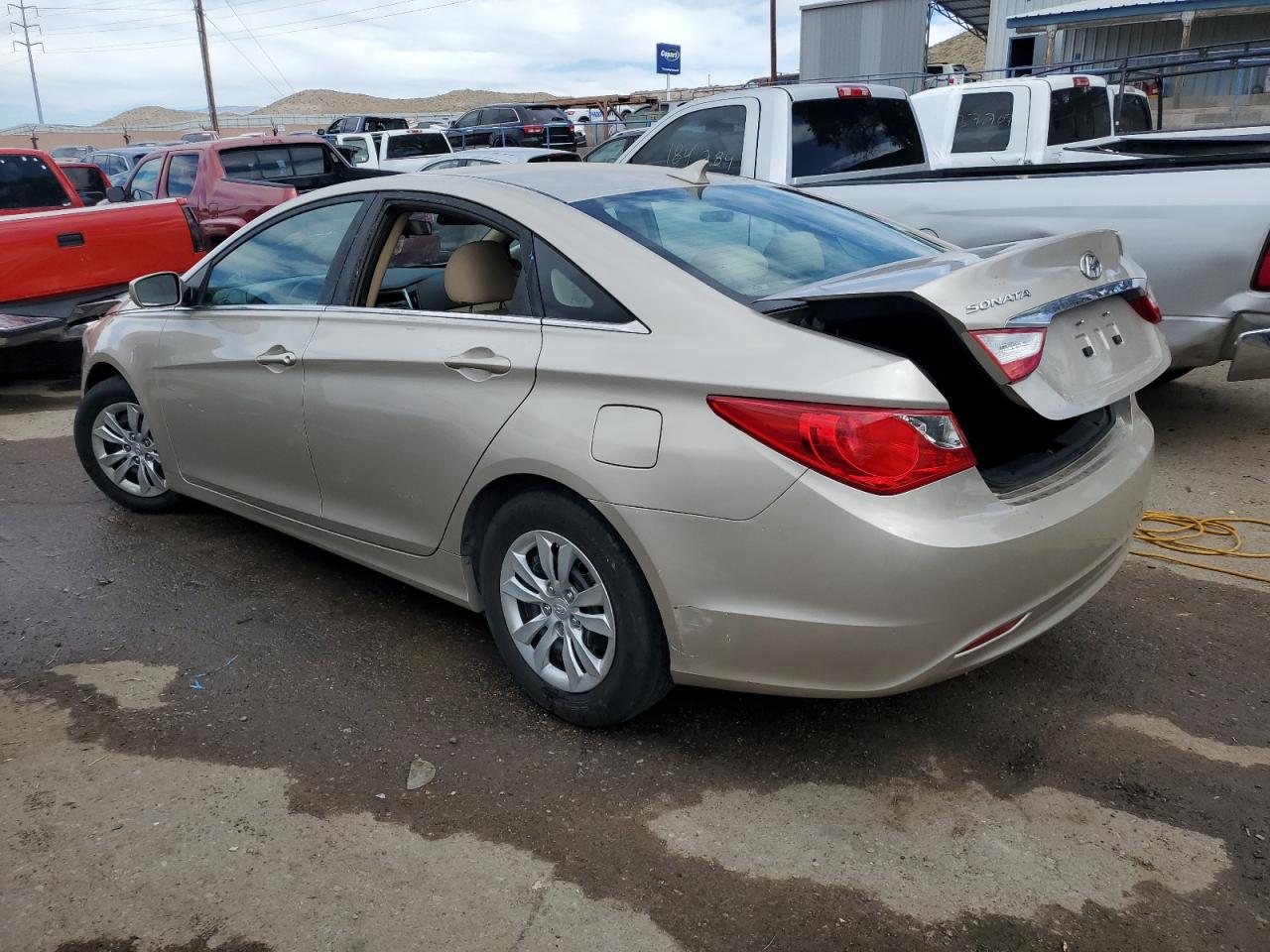 2011 Hyundai Sonata Gls Gold vin: 5NPEB4AC8BH072425
