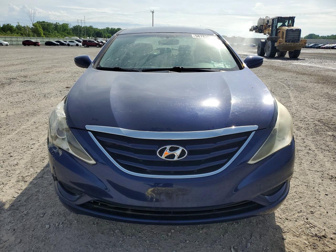 2011 Hyundai Sonata Blue vin: 5NPEB4AC8BH074143