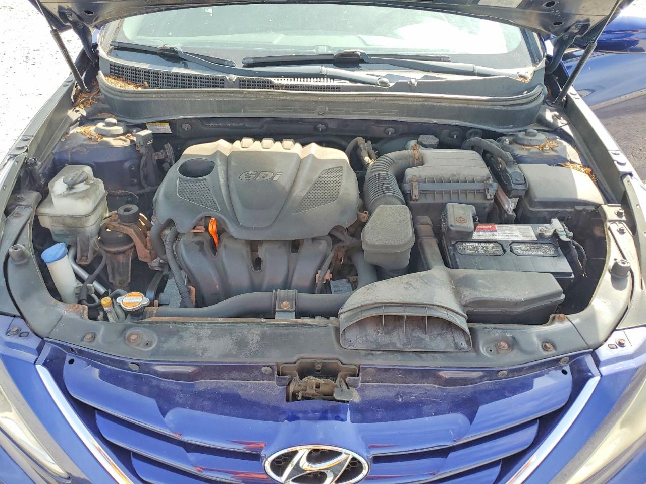 2011 Hyundai Sonata Blue vin: 5NPEB4AC8BH074143