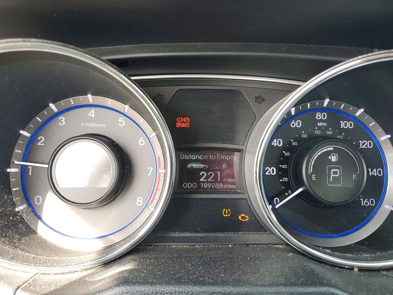 2011 Hyundai Sonata Blue vin: 5NPEB4AC8BH074143