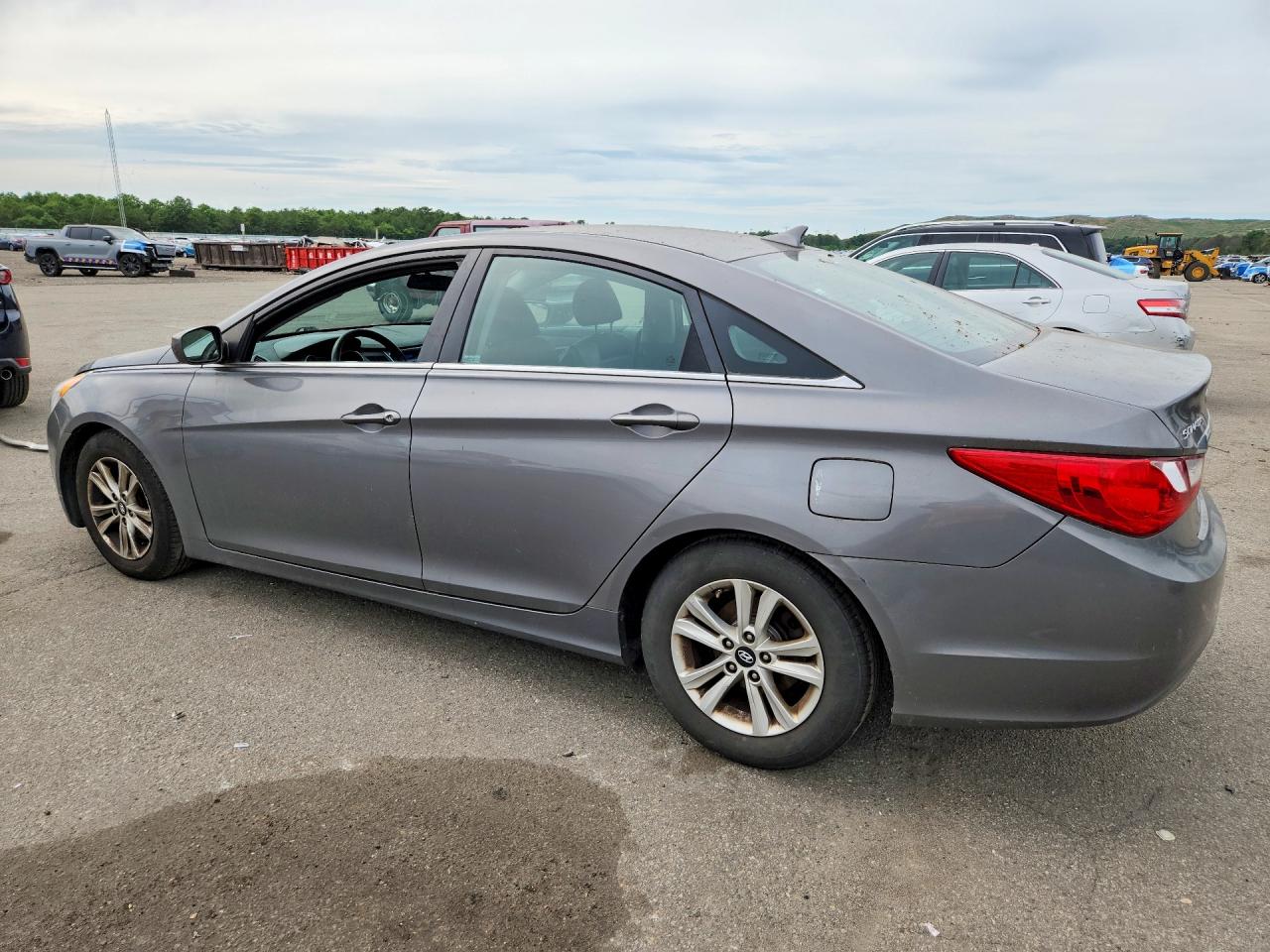 2011 Hyundai Sonata Gls Gray vin: 5NPEB4AC8BH076541