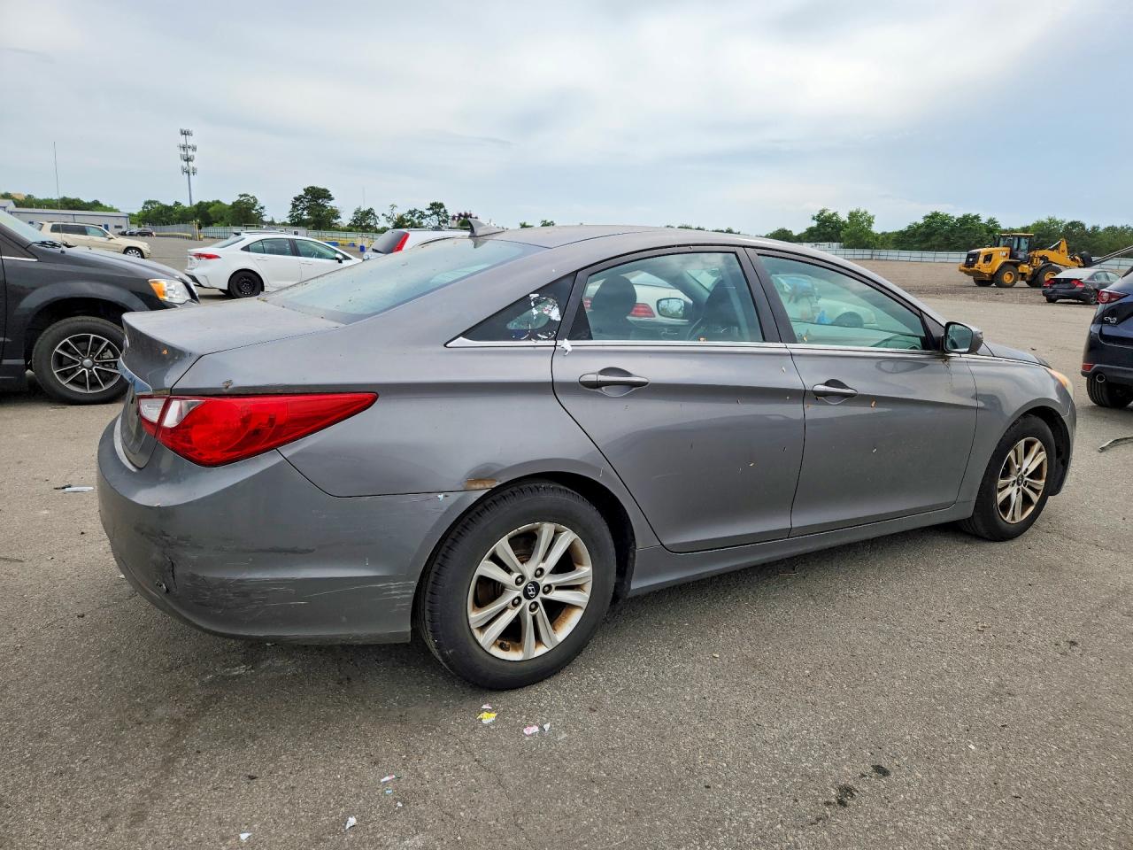 2011 Hyundai Sonata Gls Gray vin: 5NPEB4AC8BH076541