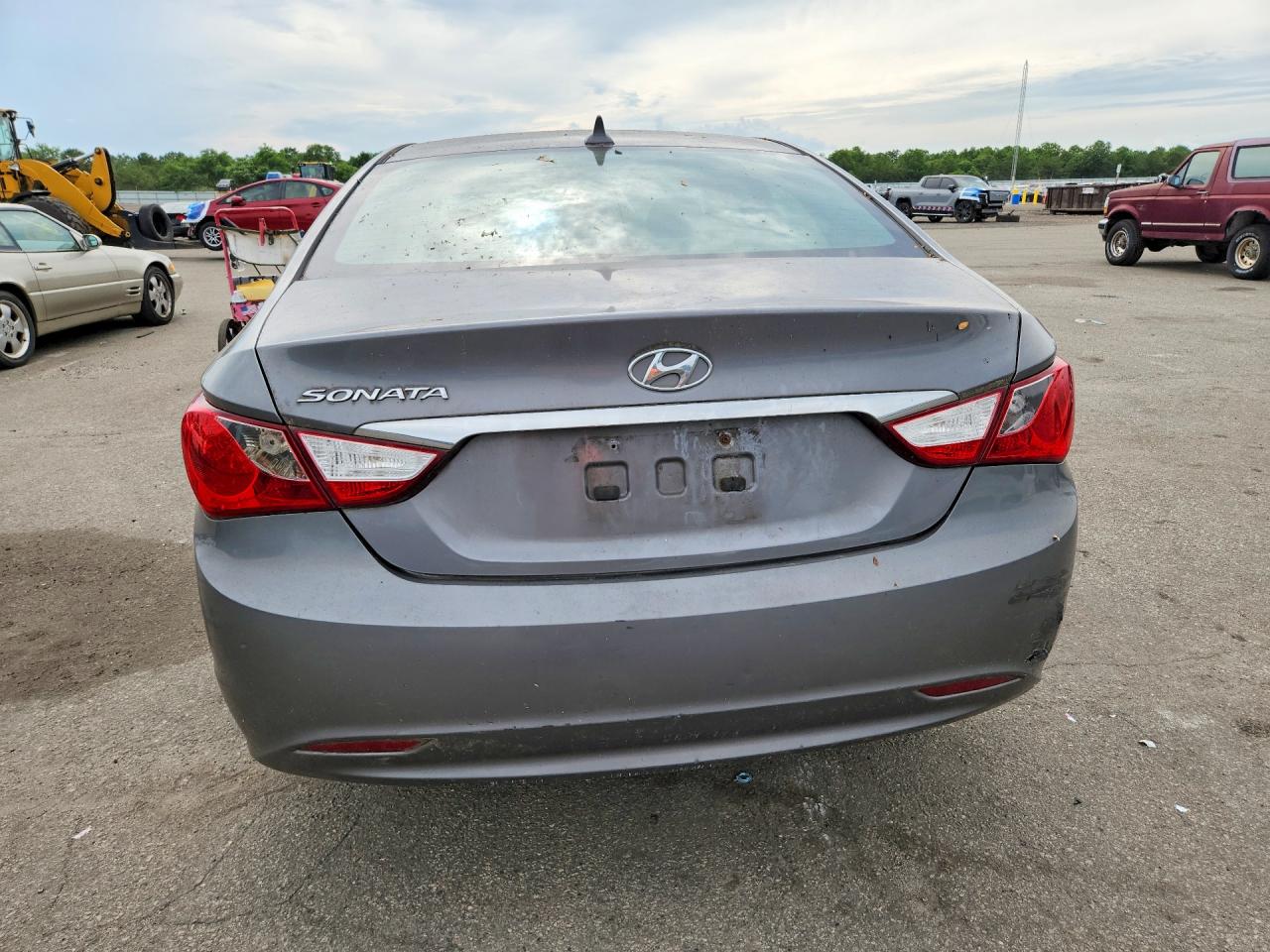 2011 Hyundai Sonata Gls Gray vin: 5NPEB4AC8BH076541