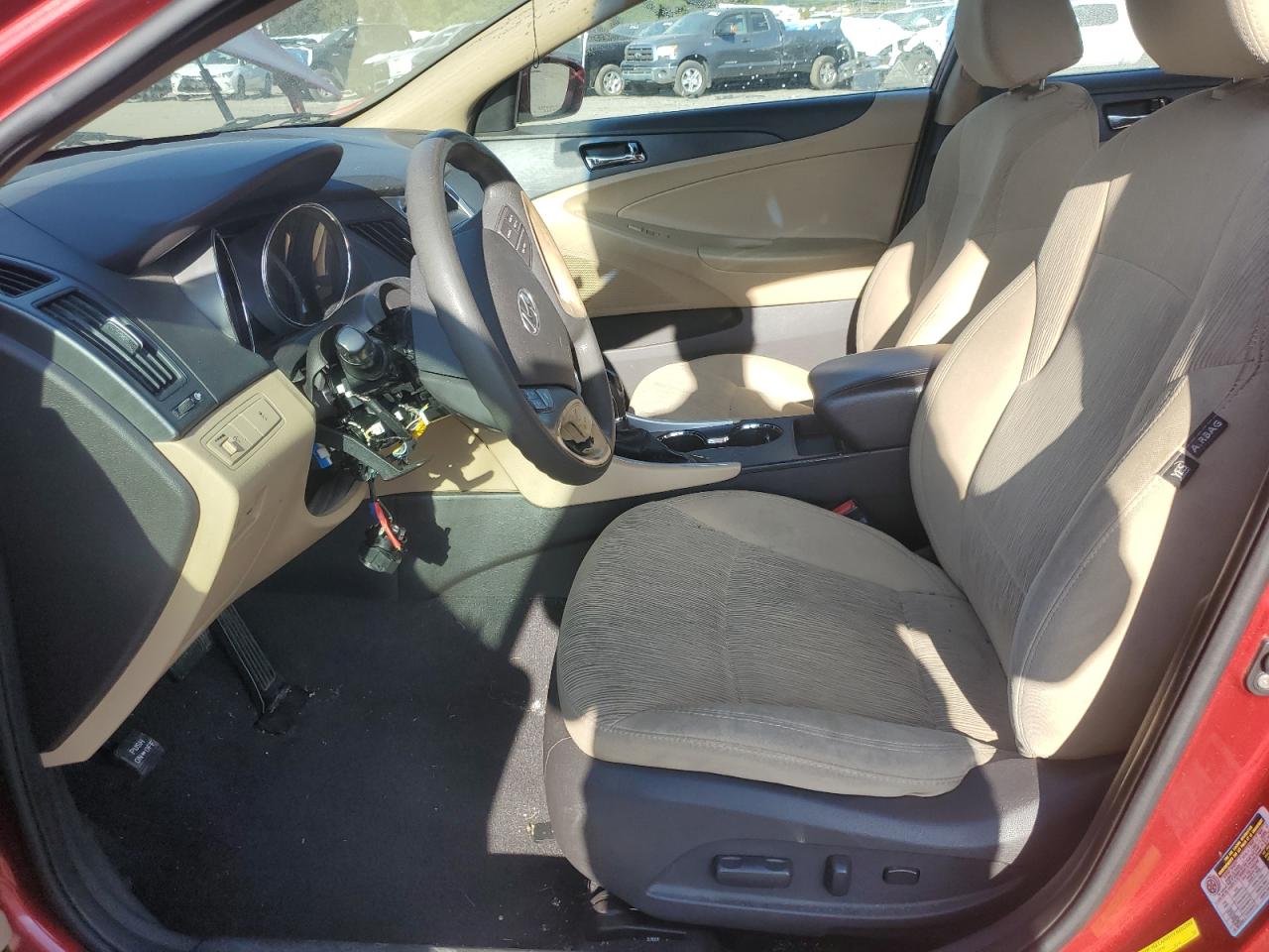 2011 Hyundai Sonata Gls Red vin: 5NPEB4AC8BH099267