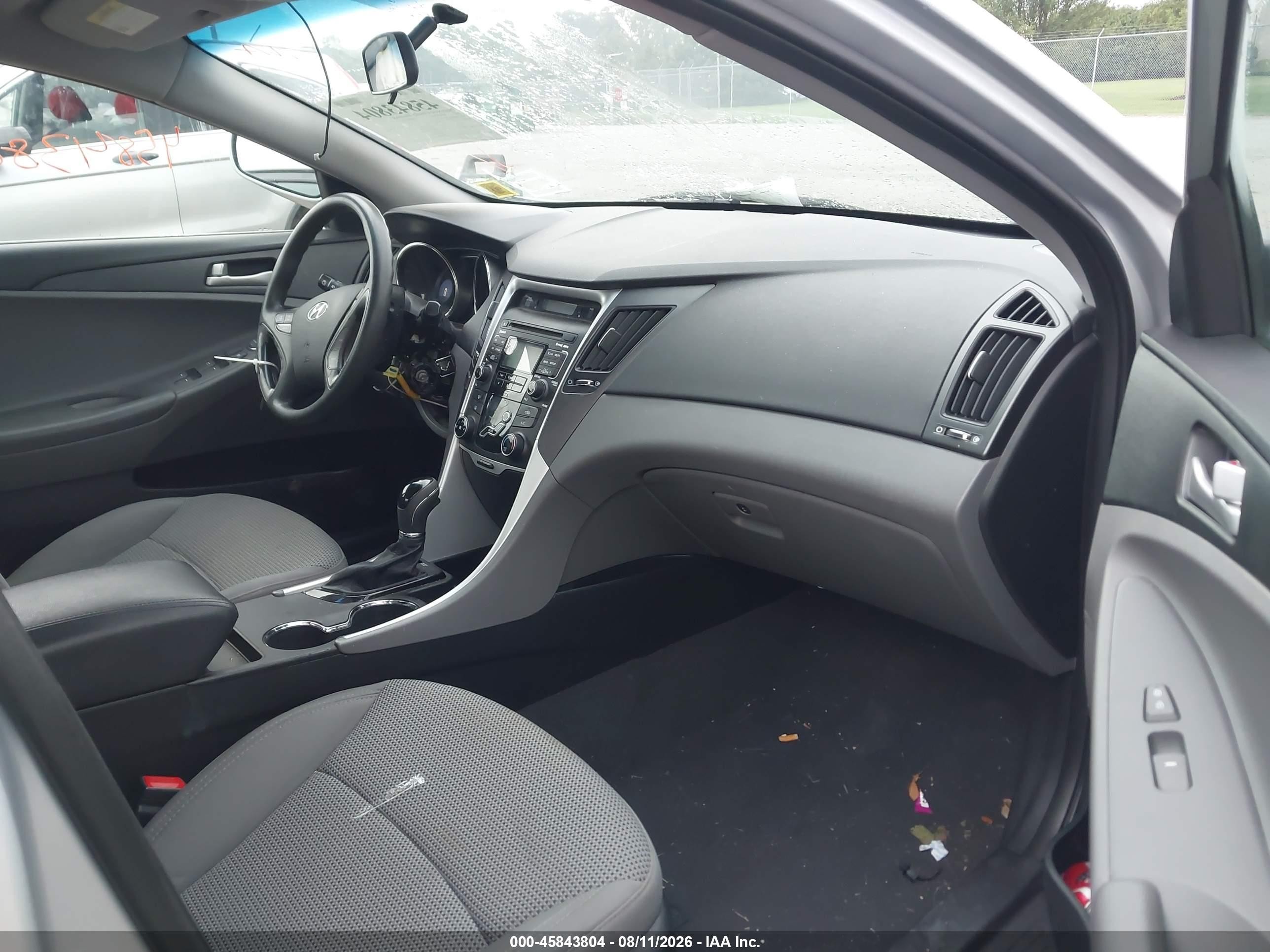 2011 Hyundai Sonata Gls Silver vin: 5NPEB4AC8BH100322
