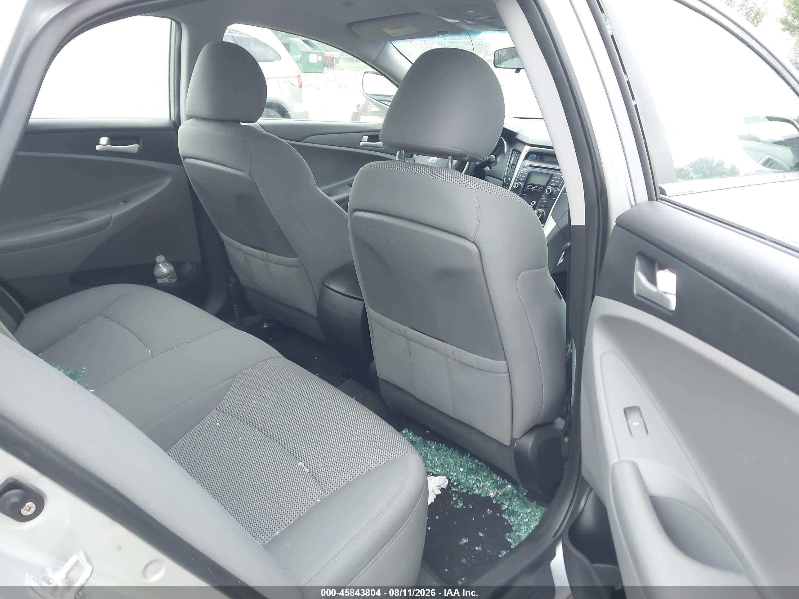 2011 Hyundai Sonata Gls Silver vin: 5NPEB4AC8BH100322