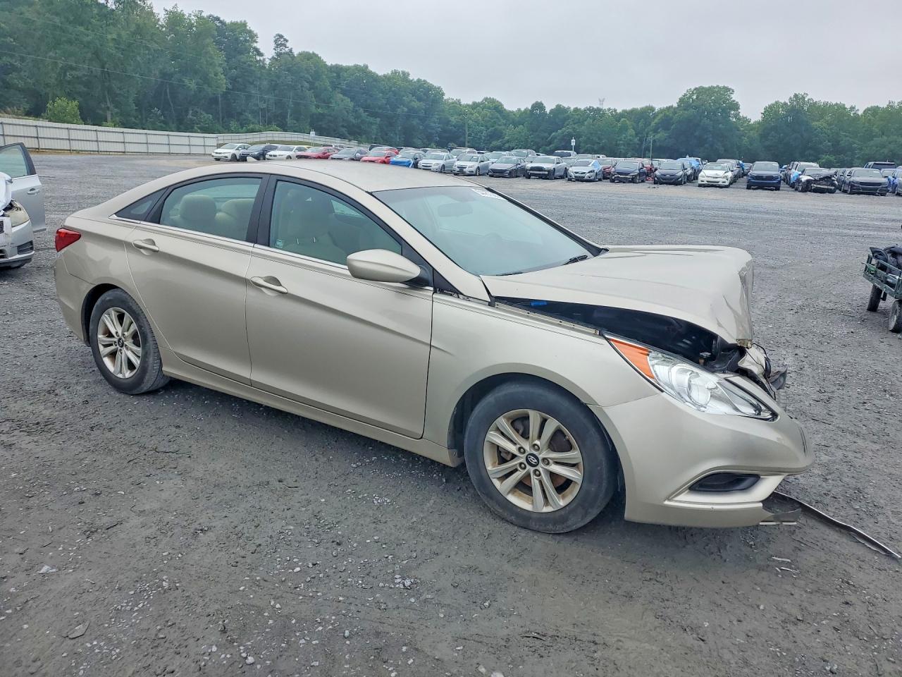 2011 Hyundai Sonata Gls Beige vin: 5NPEB4AC8BH114432