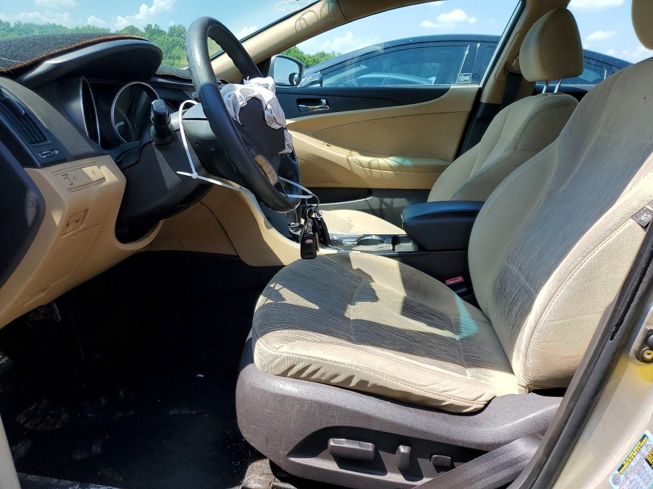 2011 Hyundai Sonata Gls Beige vin: 5NPEB4AC8BH114432
