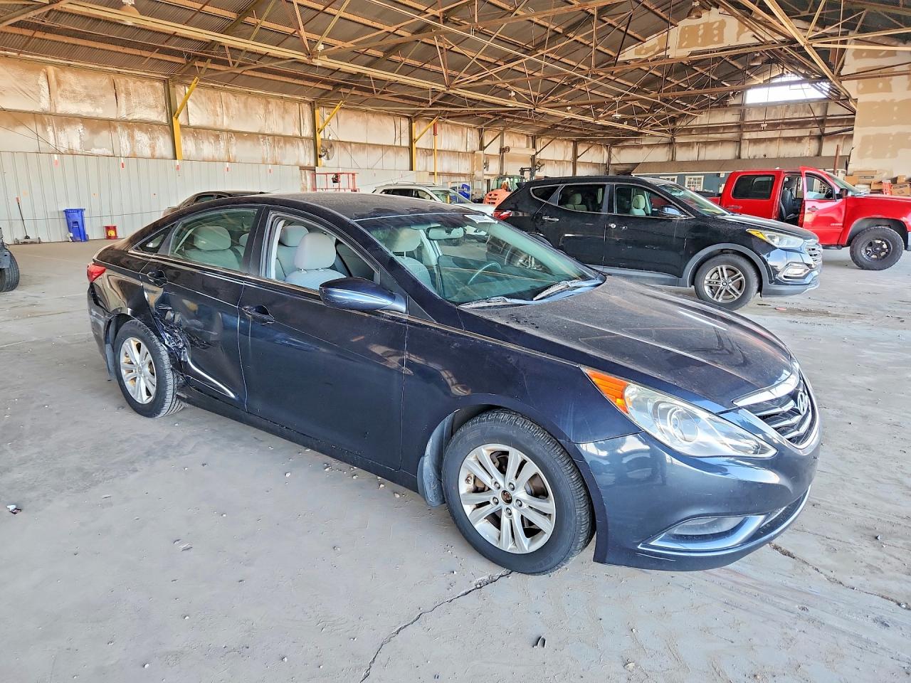 2011 Hyundai Sonata Gls Blue vin: 5NPEB4AC8BH124457