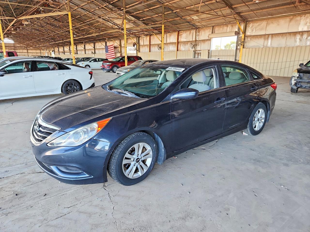 2011 Hyundai Sonata Gls Blue vin: 5NPEB4AC8BH124457