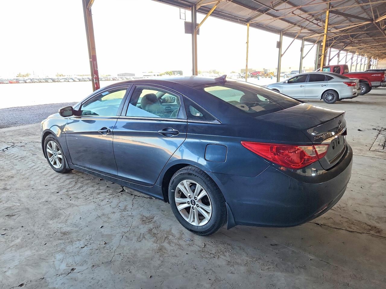2011 Hyundai Sonata Gls Blue vin: 5NPEB4AC8BH124457