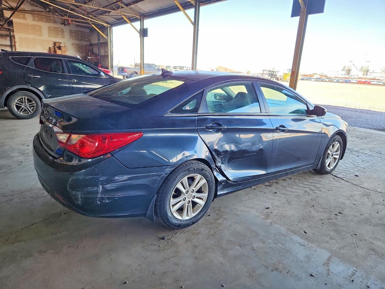 2011 Hyundai Sonata Gls Blue vin: 5NPEB4AC8BH124457