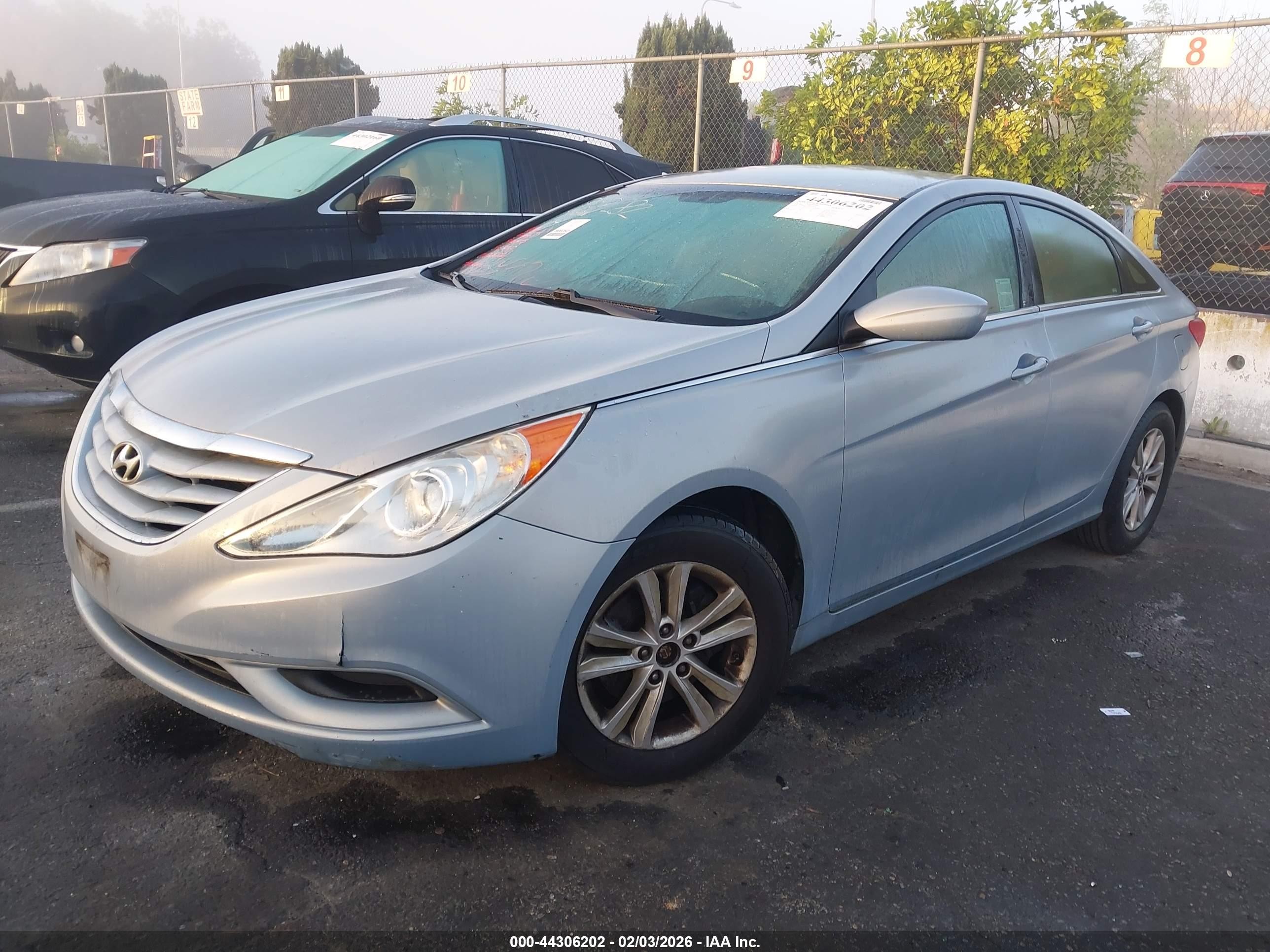2011 Hyundai Sonata Gls Teal vin: 5NPEB4AC8BH136057