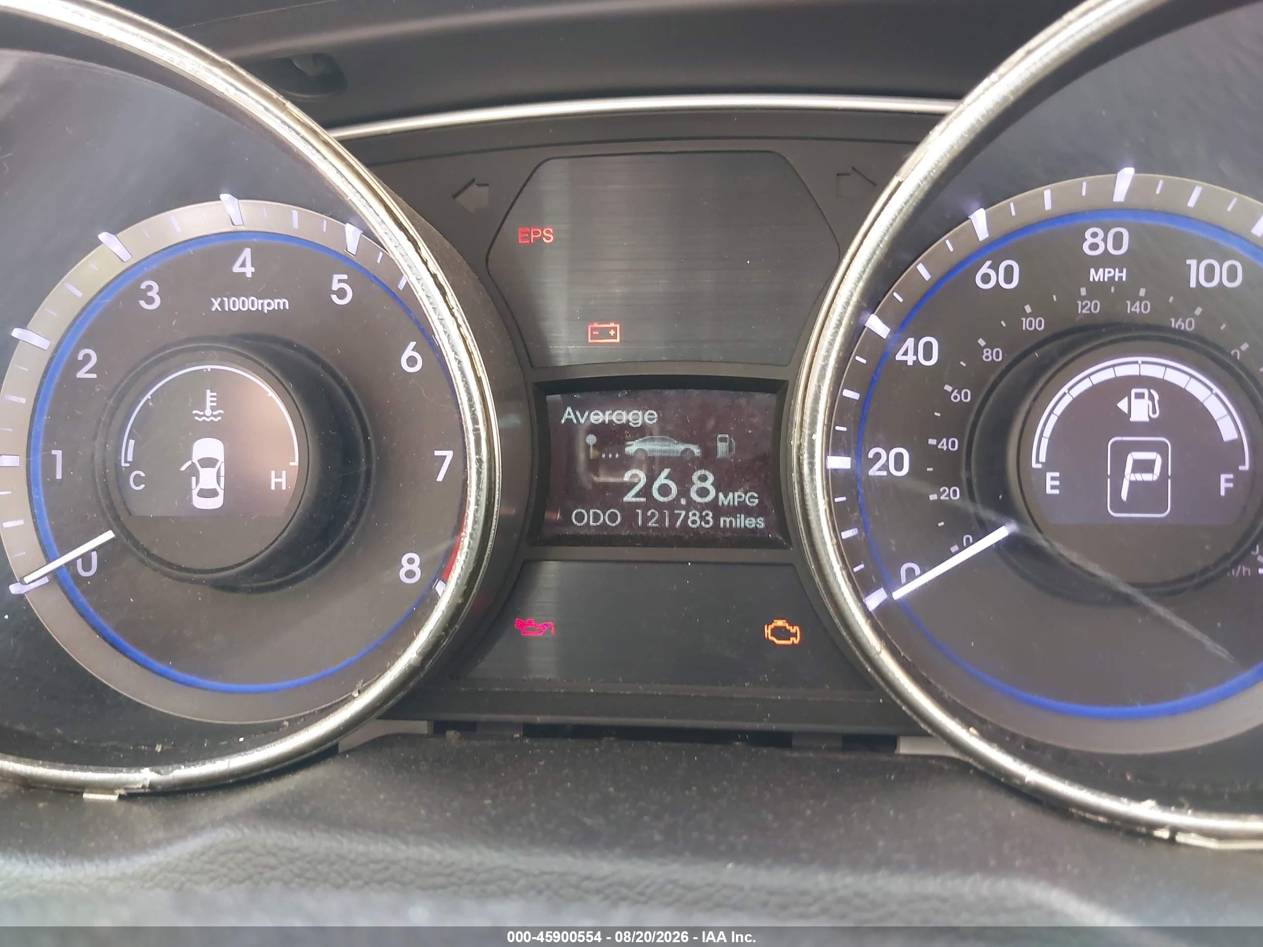 2011 Hyundai Sonata Gls Синий vin: 5NPEB4AC8BH138309