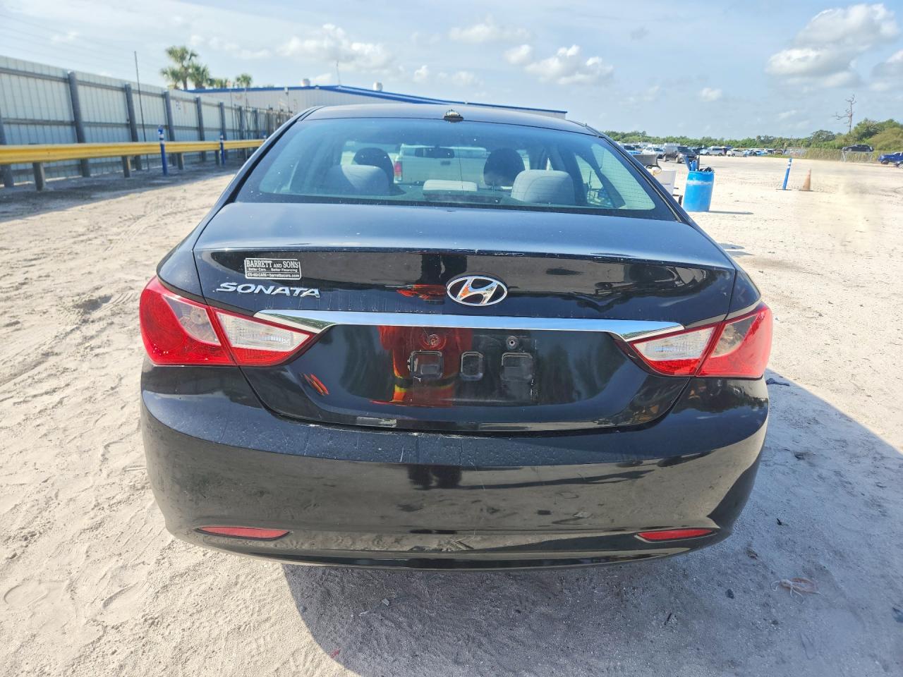 2011 Hyundai Sonata Gls Black vin: 5NPEB4AC8BH141372