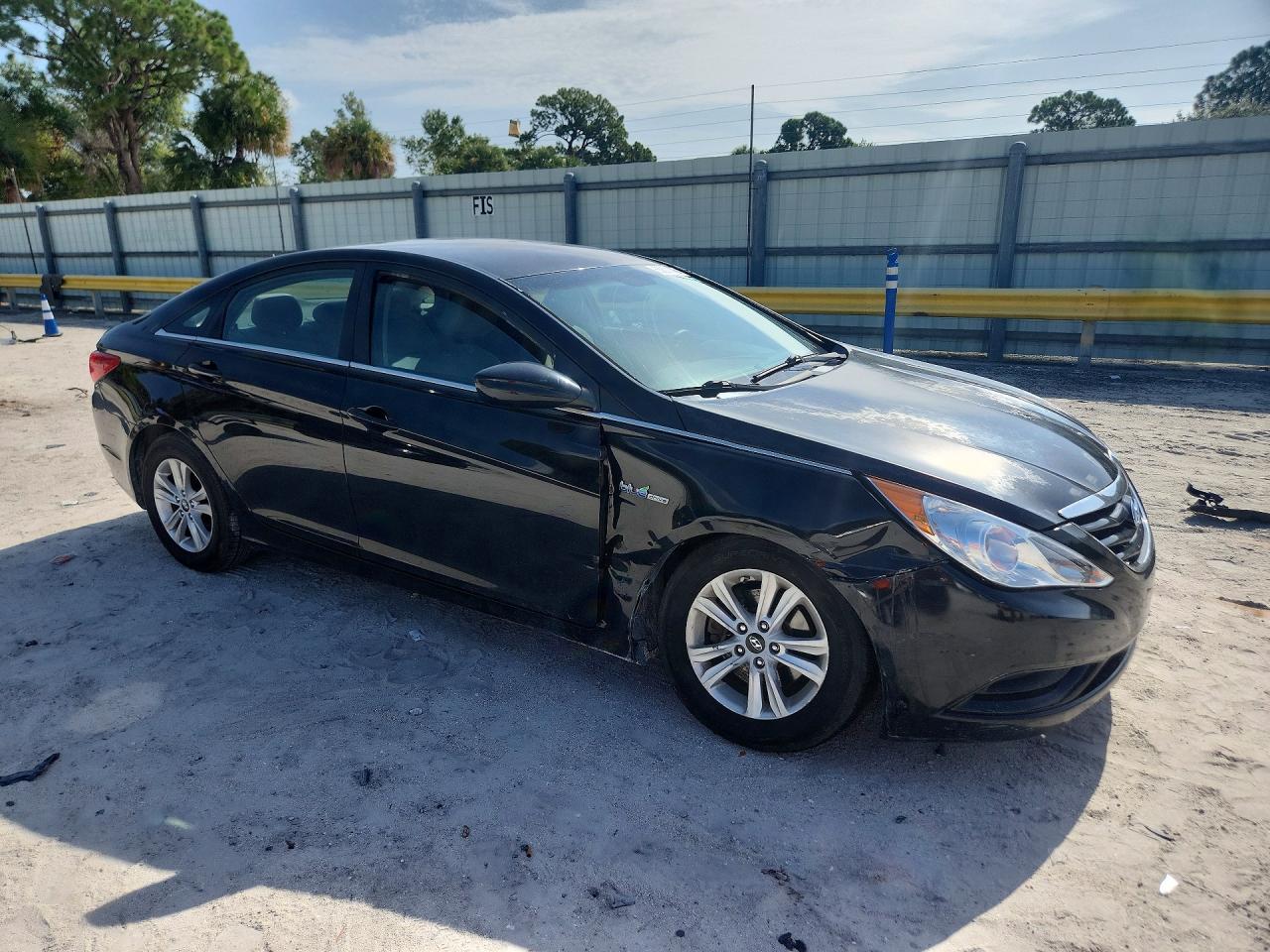 2011 Hyundai Sonata Gls Black vin: 5NPEB4AC8BH141372