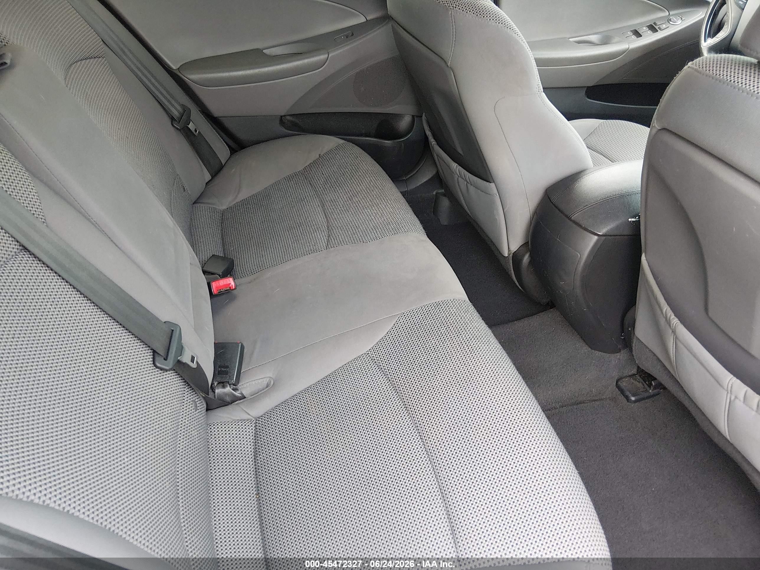 2011 Hyundai Sonata Gls Black vin: 5NPEB4AC8BH166823