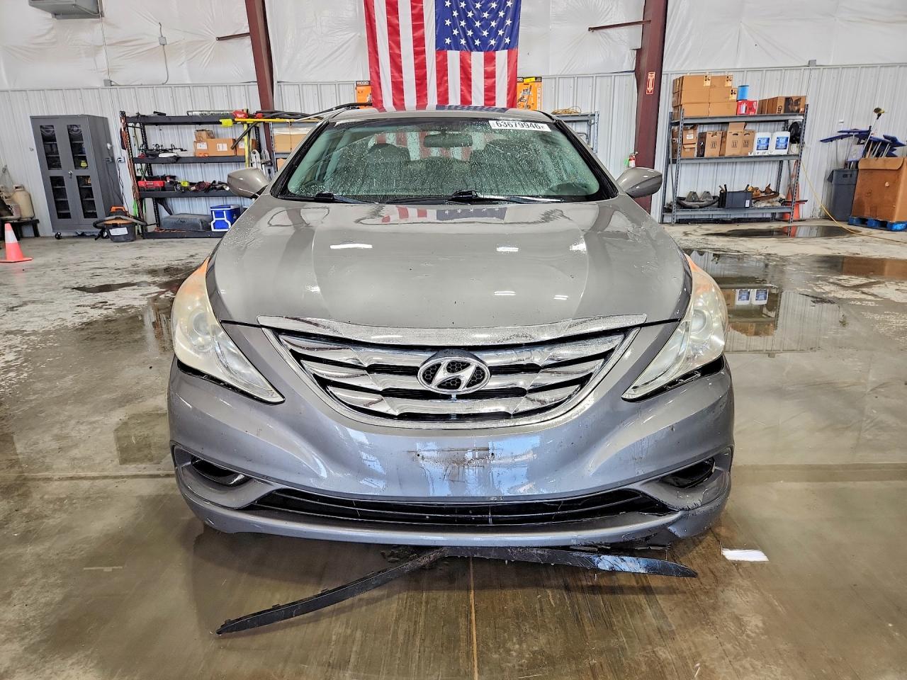 2011 Hyundai Sonata Gls Серый vin: 5NPEB4AC8BH188658