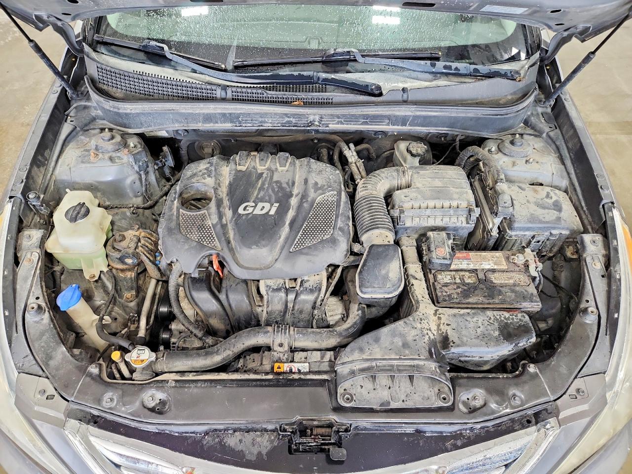 2011 Hyundai Sonata Gls Серый vin: 5NPEB4AC8BH188658