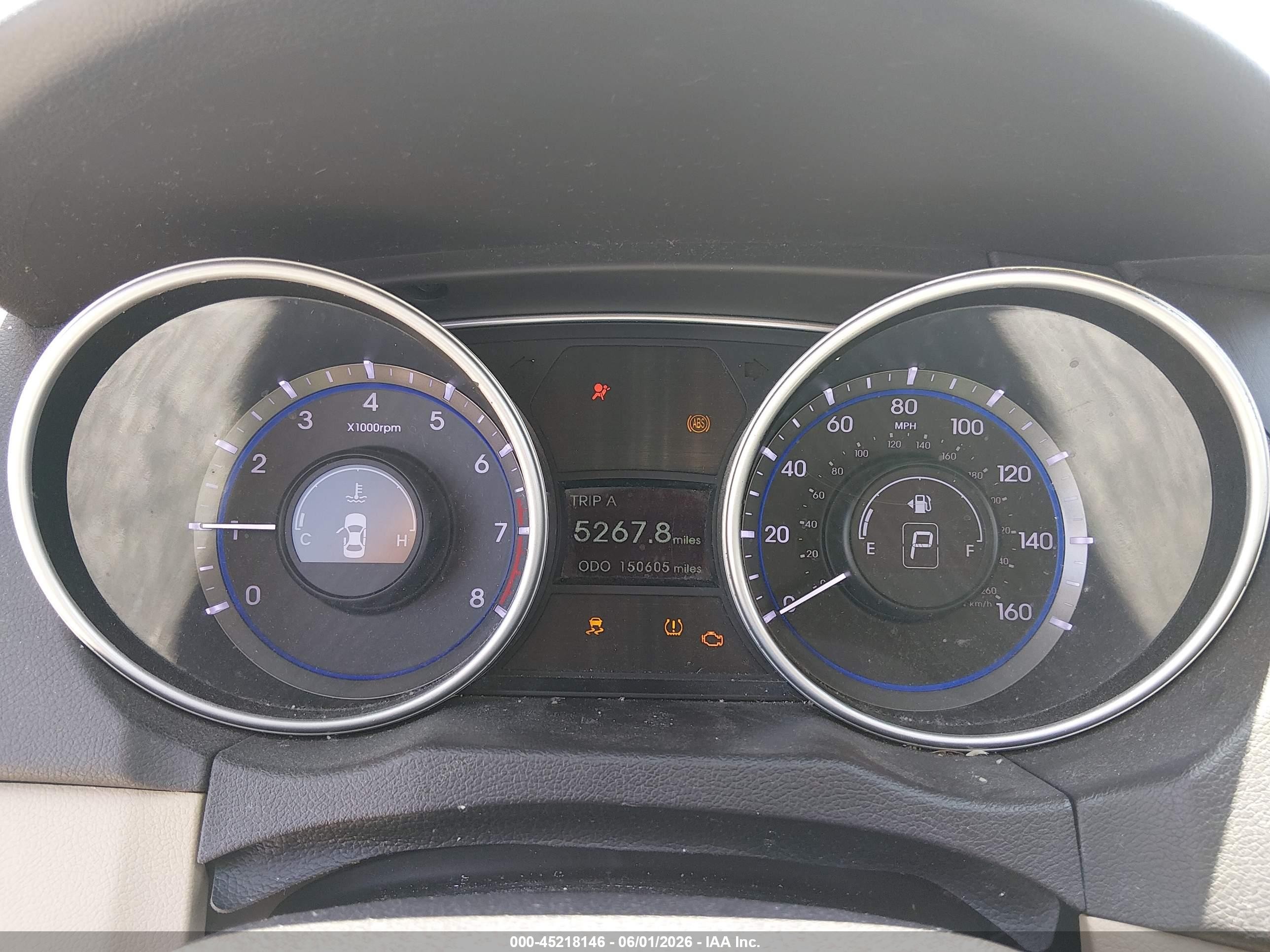 2011 Hyundai Sonata Gls White vin: 5NPEB4AC8BH197487