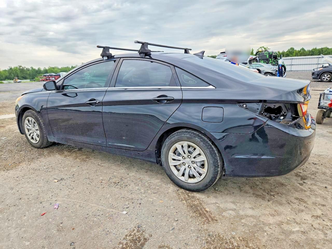 2011 Hyundai Sonata Gls Black vin: 5NPEB4AC8BH198607